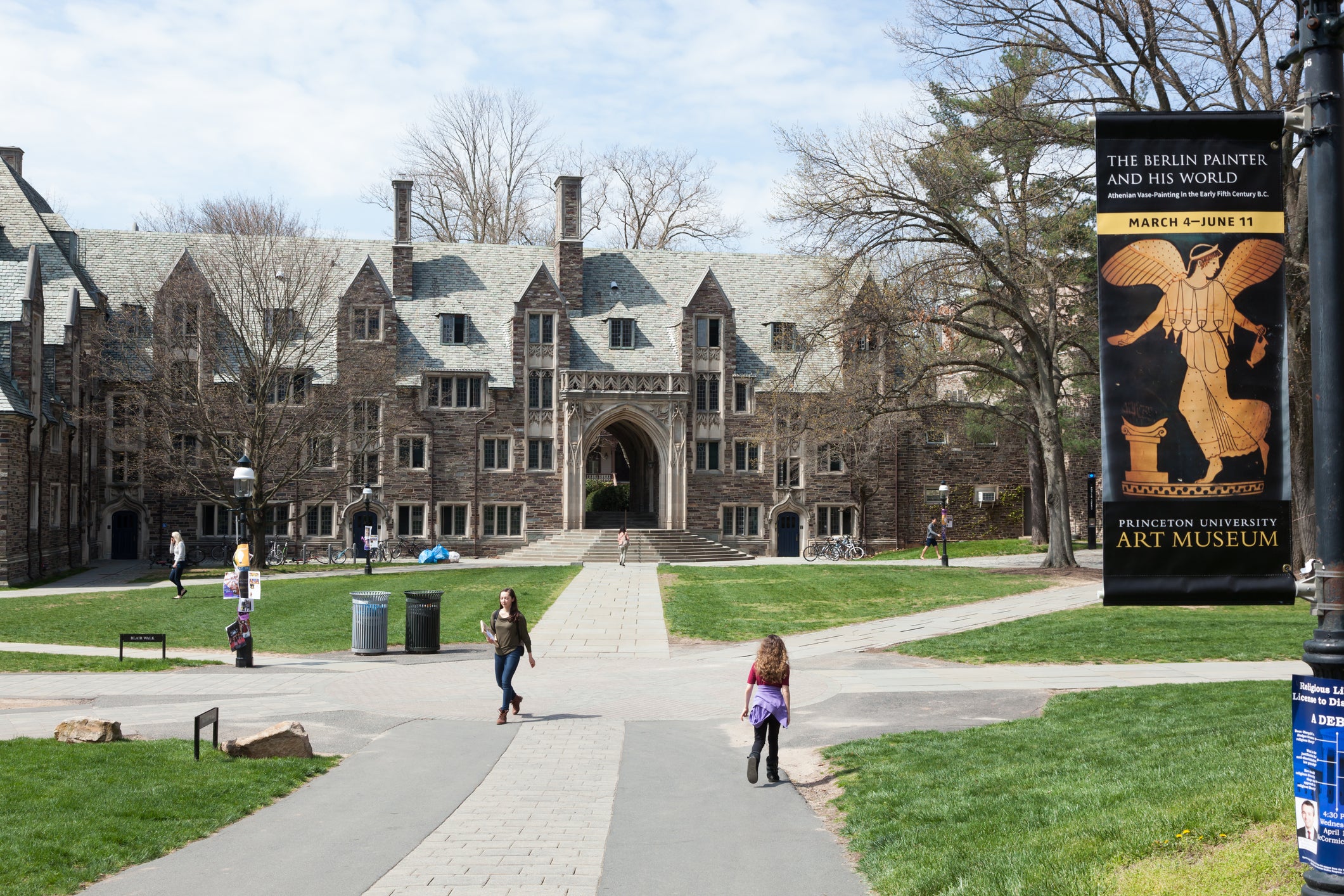 Princeton University, shown here, is among the highest-ranking schools in the US and has recently announced a series of cost-cutting efforts
