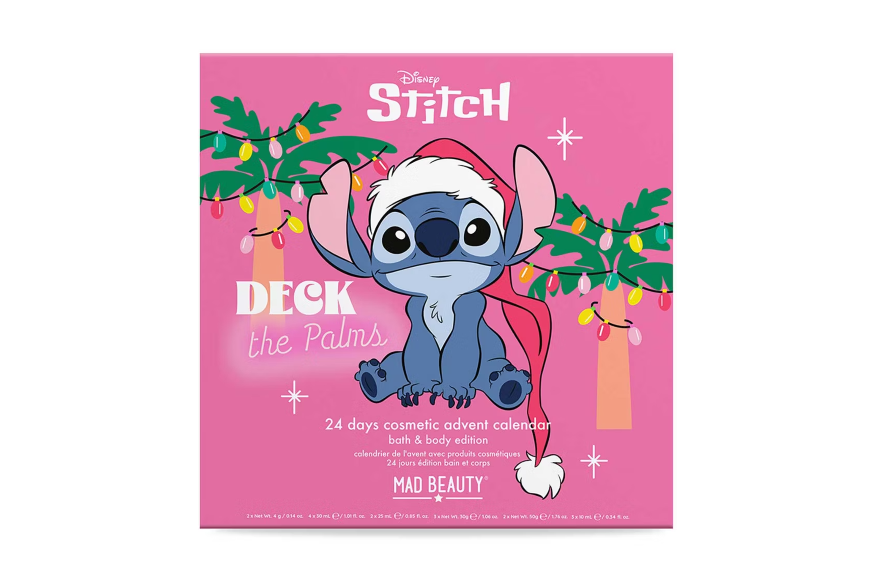indybest best Mad Beauty Disney stitchmas 24 days cosmetic advent calendar