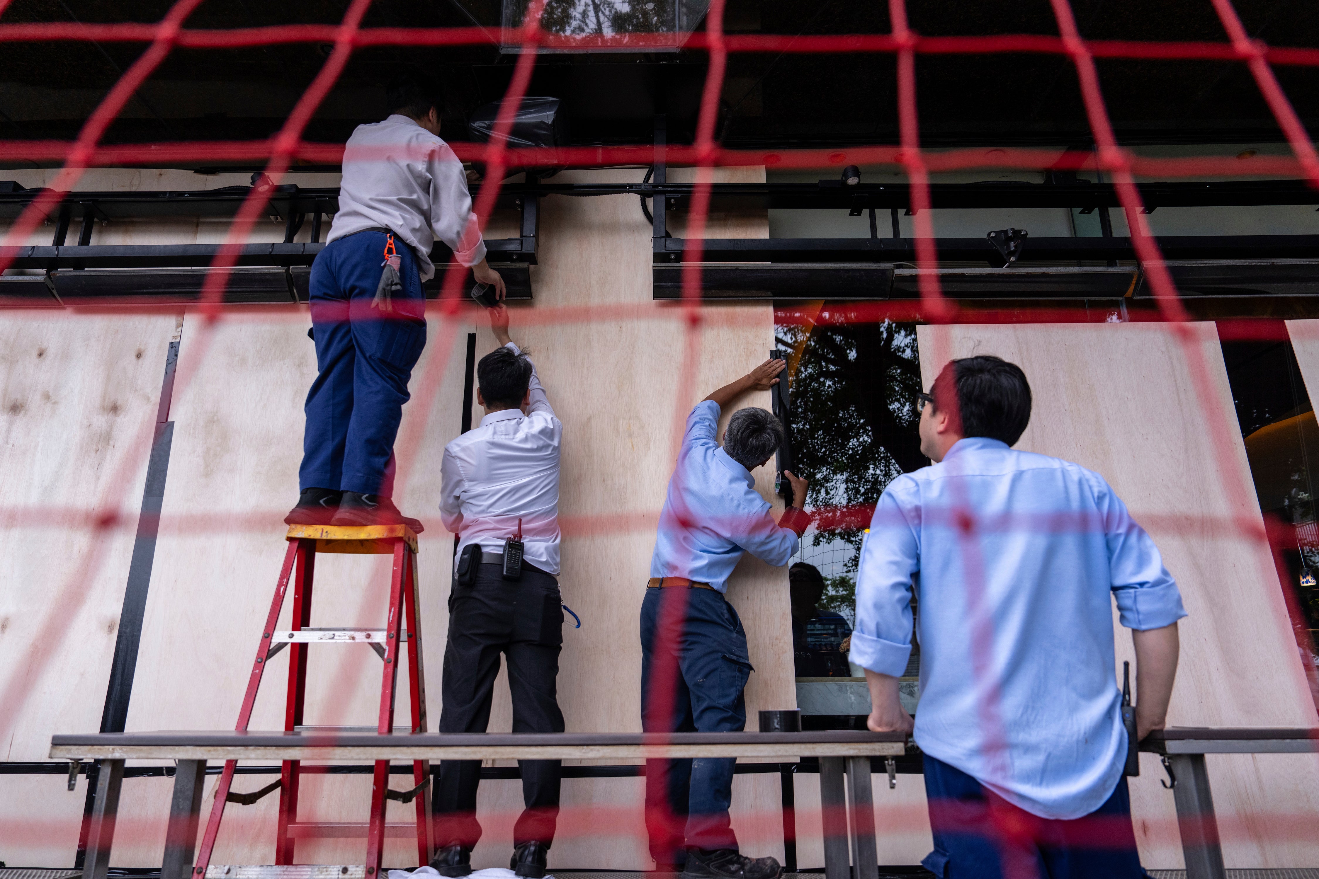 Hong Kong Asia Typhoon