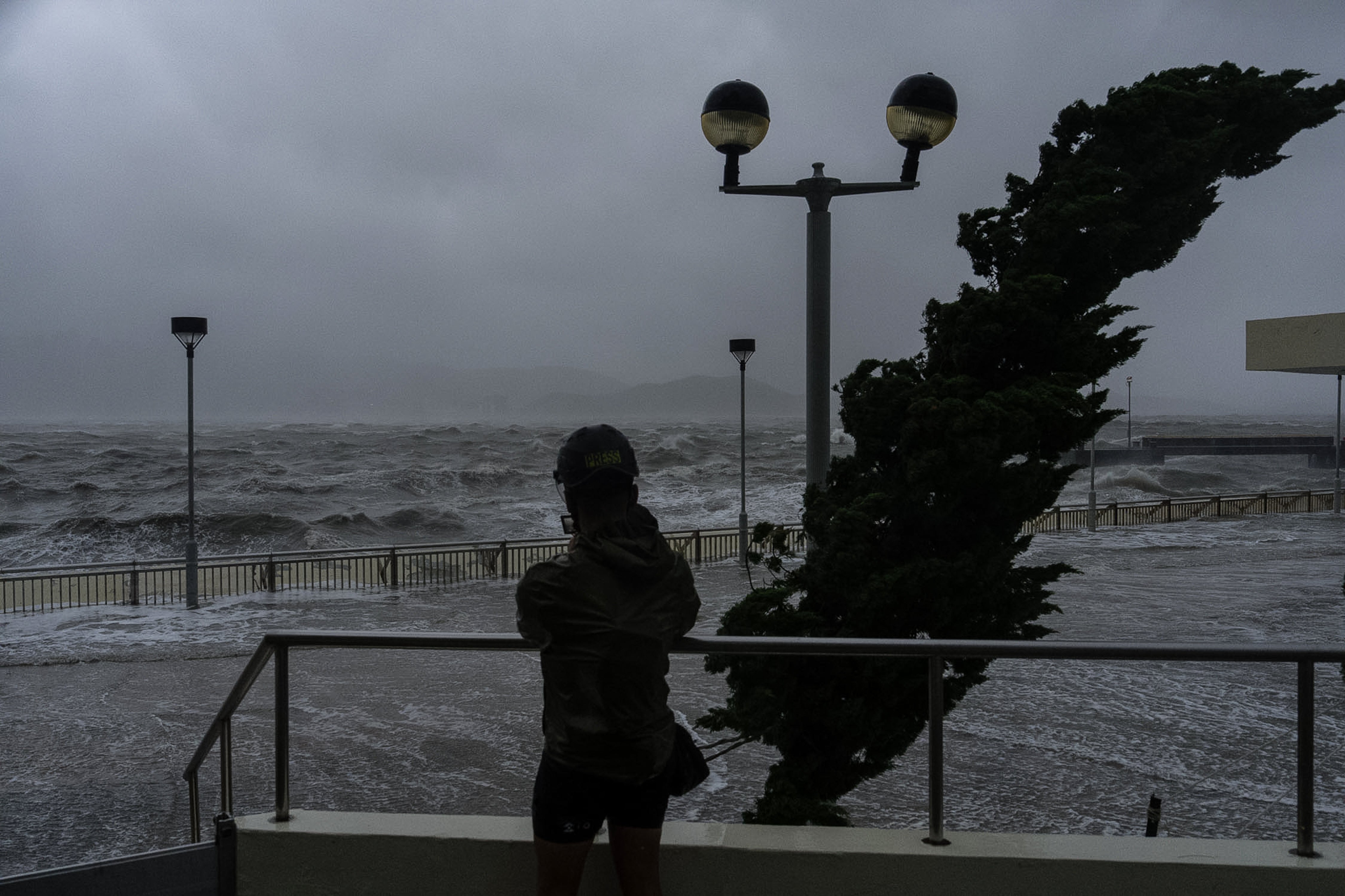 Hong Kong Asia Typhoon