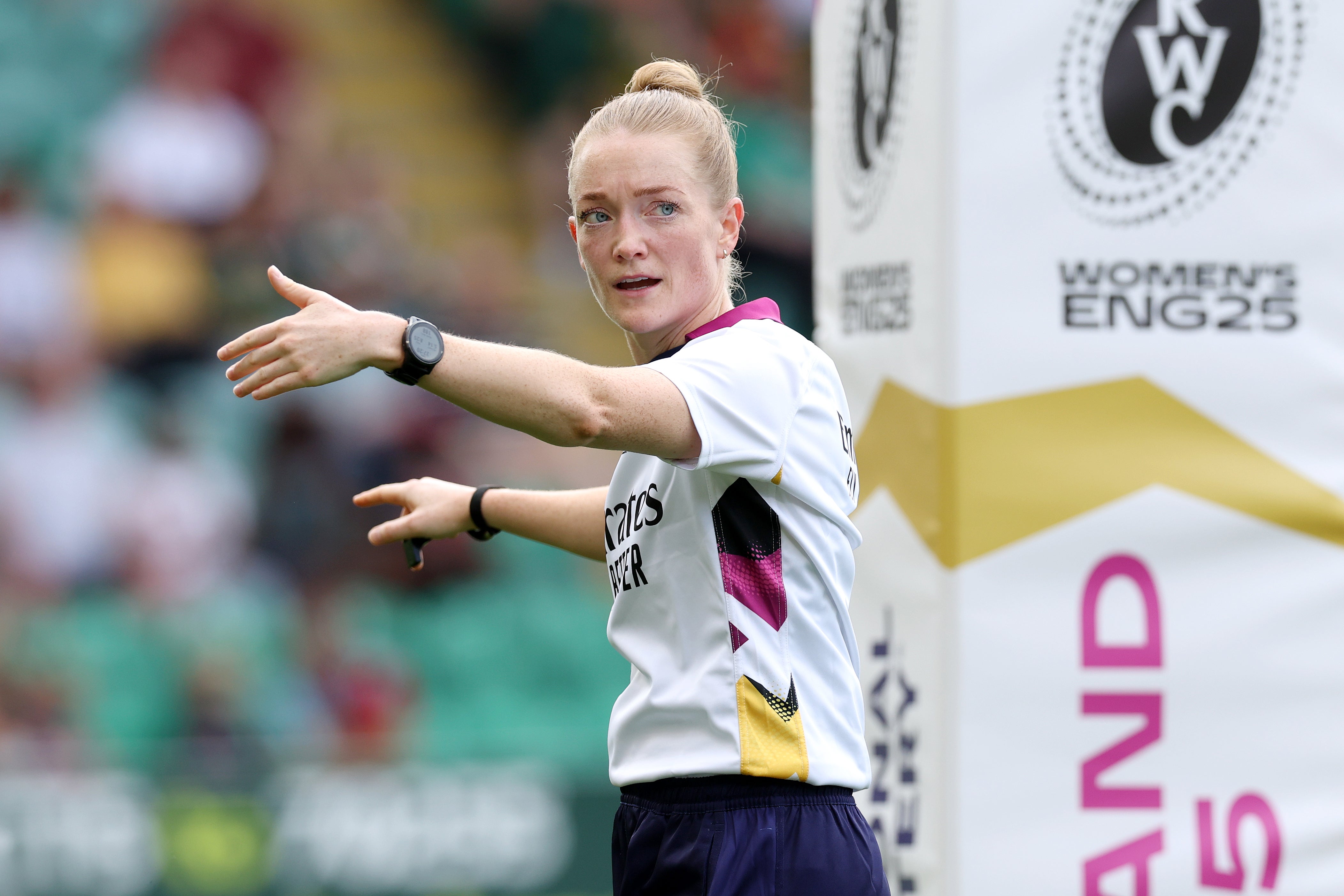 Hollie Davidson takes charge of her second World Cup final