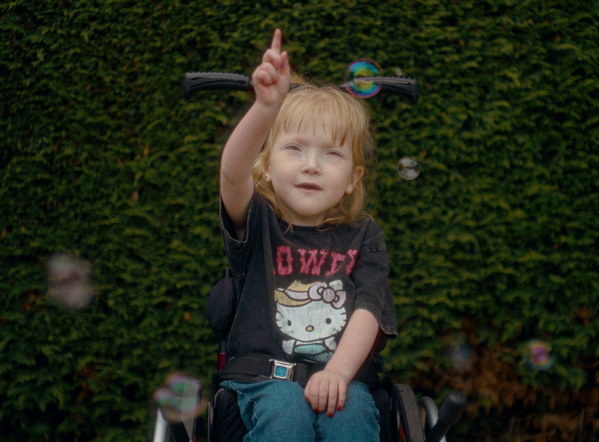 In a recent survey, some 60 per cent of children reported living in discomfort or pain due to not having a wheelchair or the right wheelchair