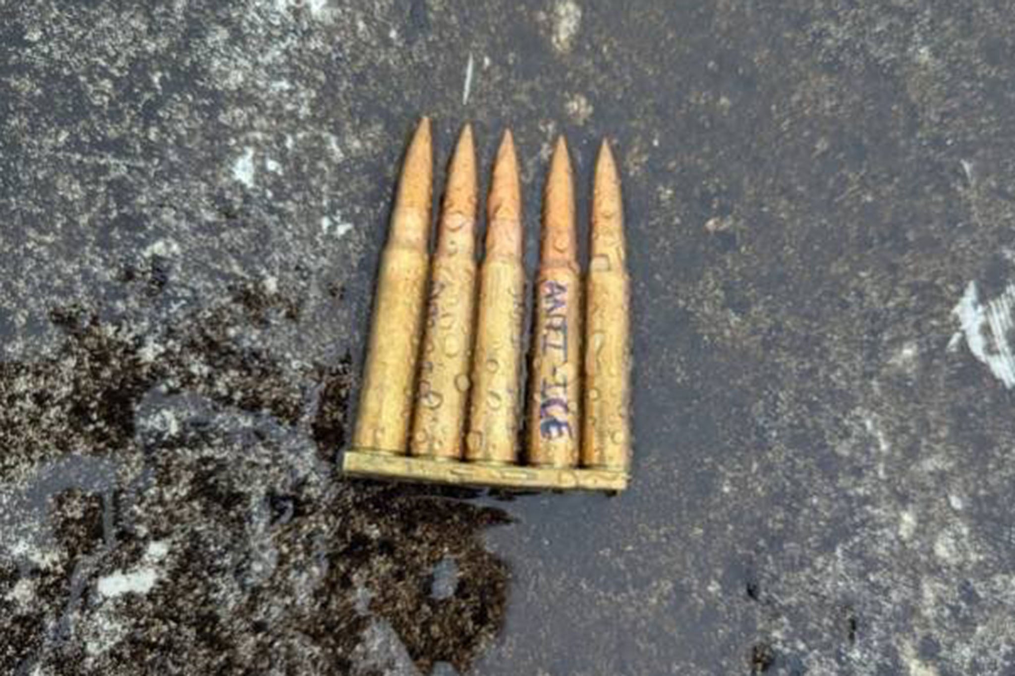 The suspected sniper who killed one Immigration and Customs Enforcement detainee and wounded two others in a shooting at a facility in Dallas was found with ‘anti-ICE messaging’