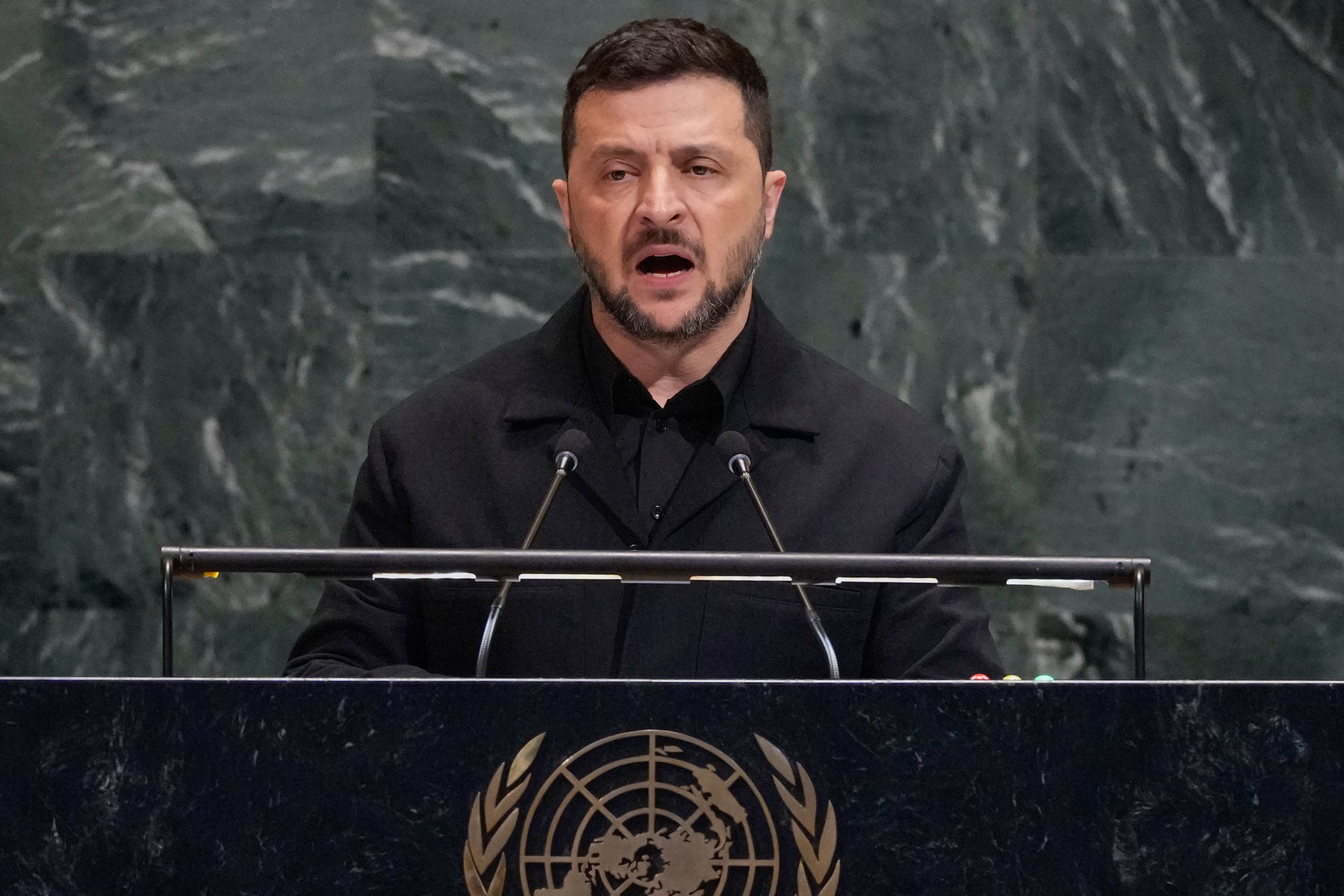 Zelensky warns UN: Russia could attack you next as Trump turns on Putin