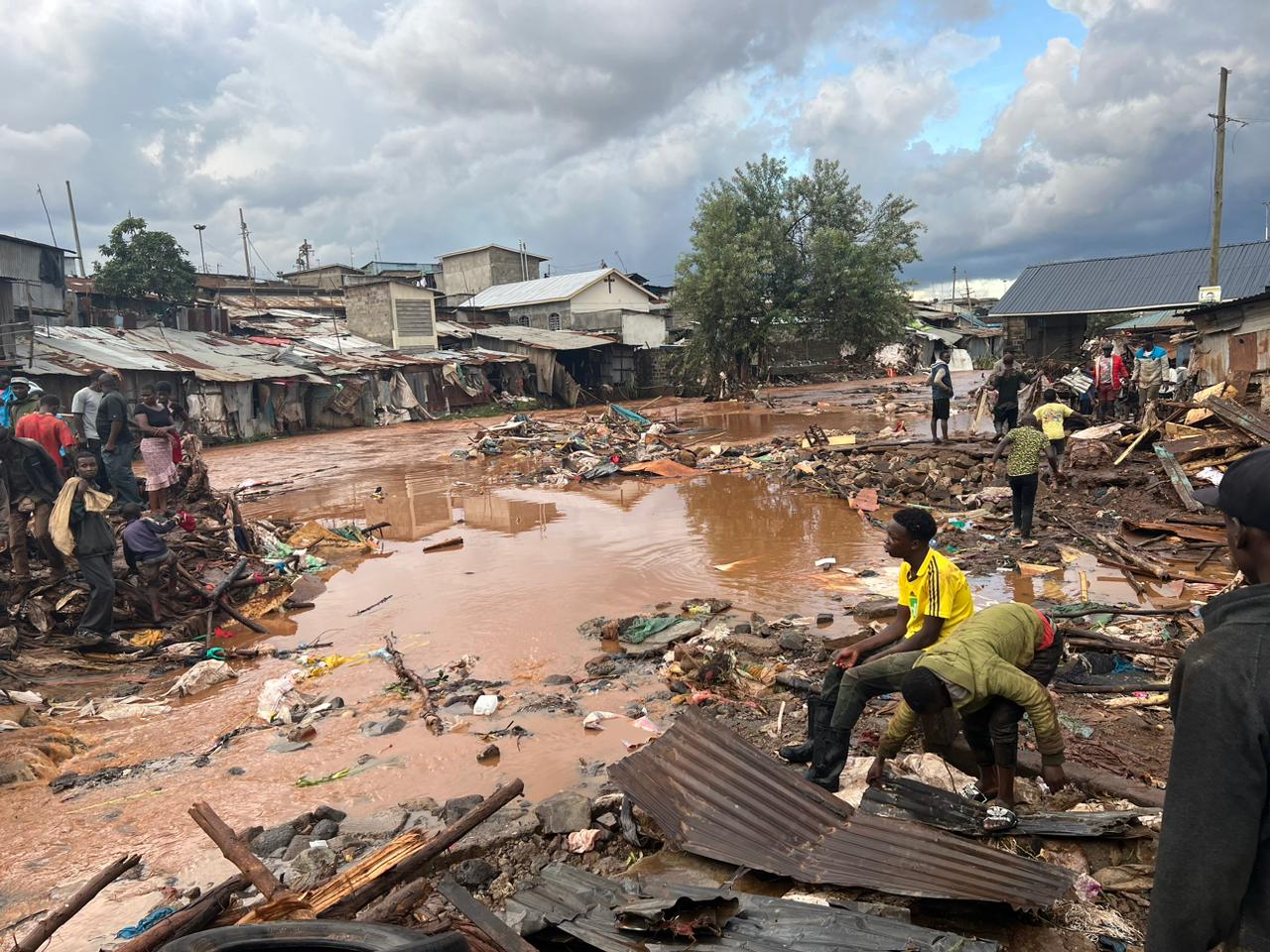 The floods of March to May 2024 led to waterways bursting their banks across Nairobi County, resulting in multiple deaths and thousands of displacements in the informal settlements