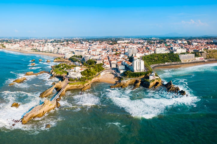 Biarritz, the Basque coast surf capital of Europe and the former destination of choice for Napoleon III and his wife, Eugénie