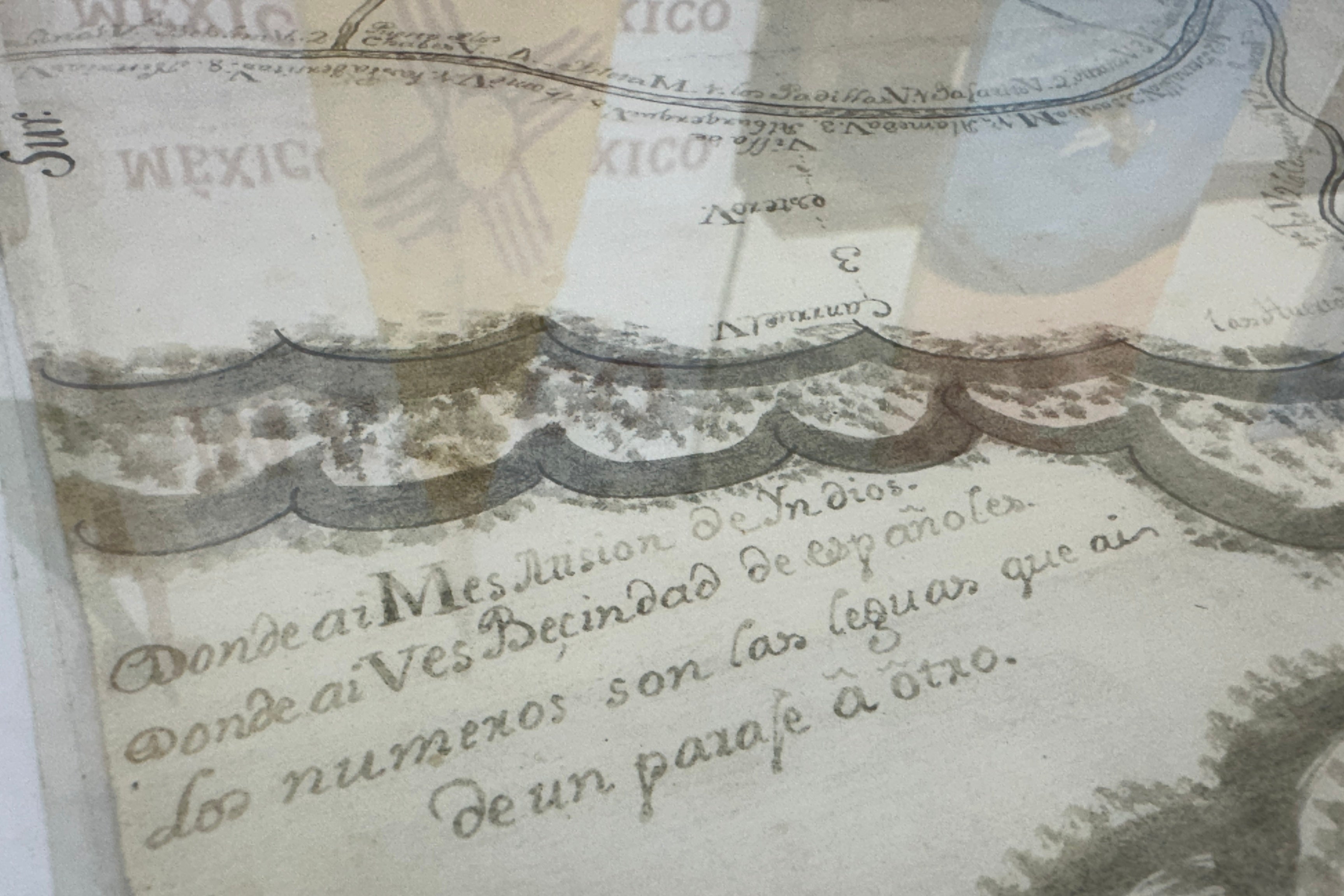 The centuries-old map has been returned to Mexico's national archives