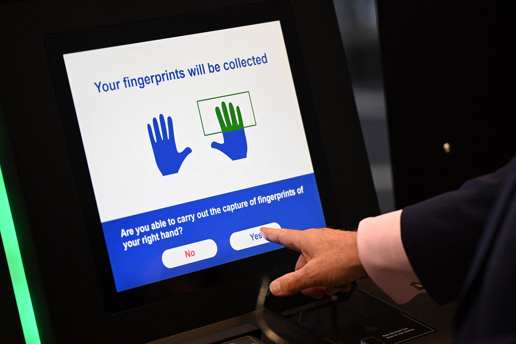 The EU entry-exit system takes effect on Sunday 12 October