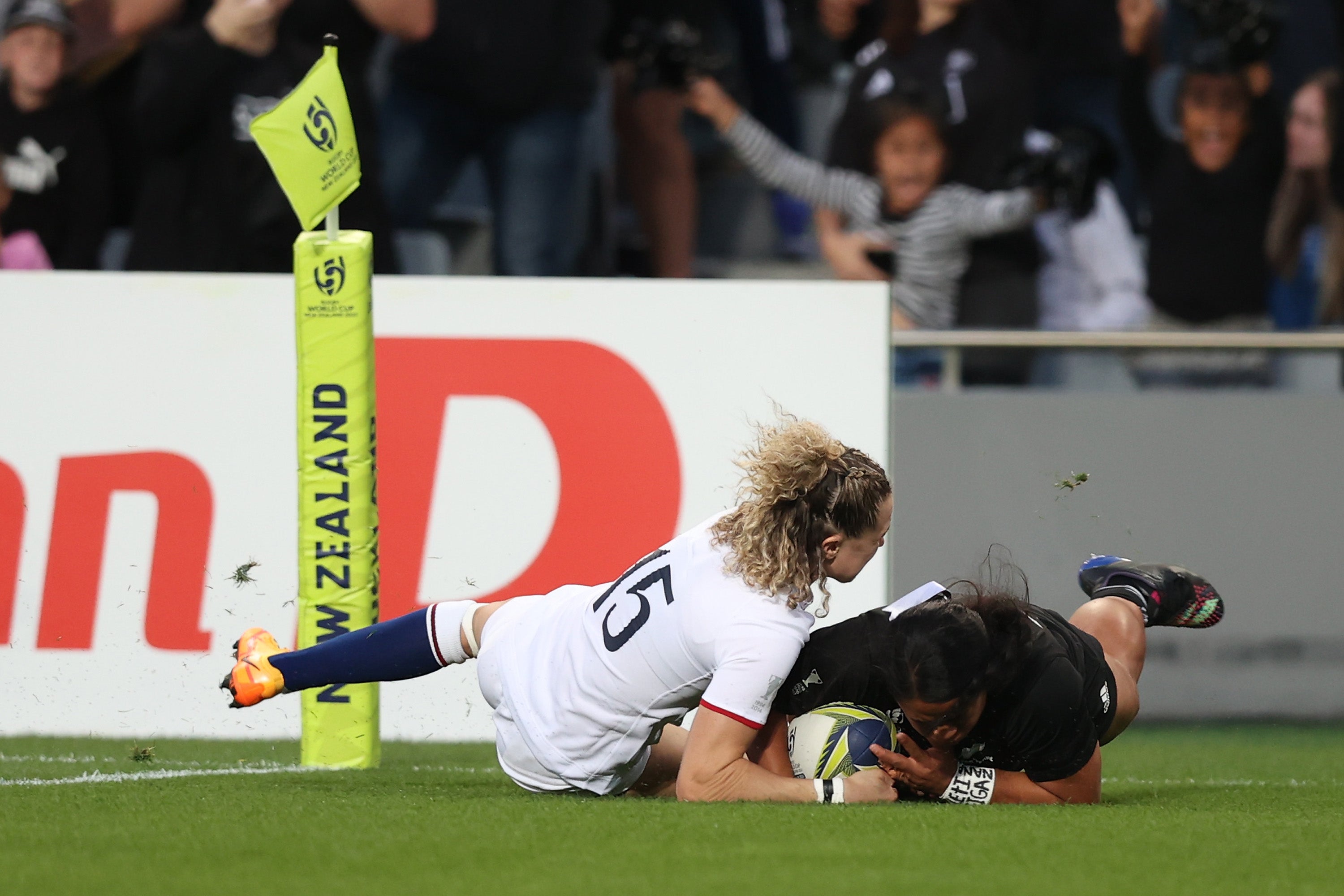 Ayesha Leti-I'Iga scored twice off the bench for New Zealand