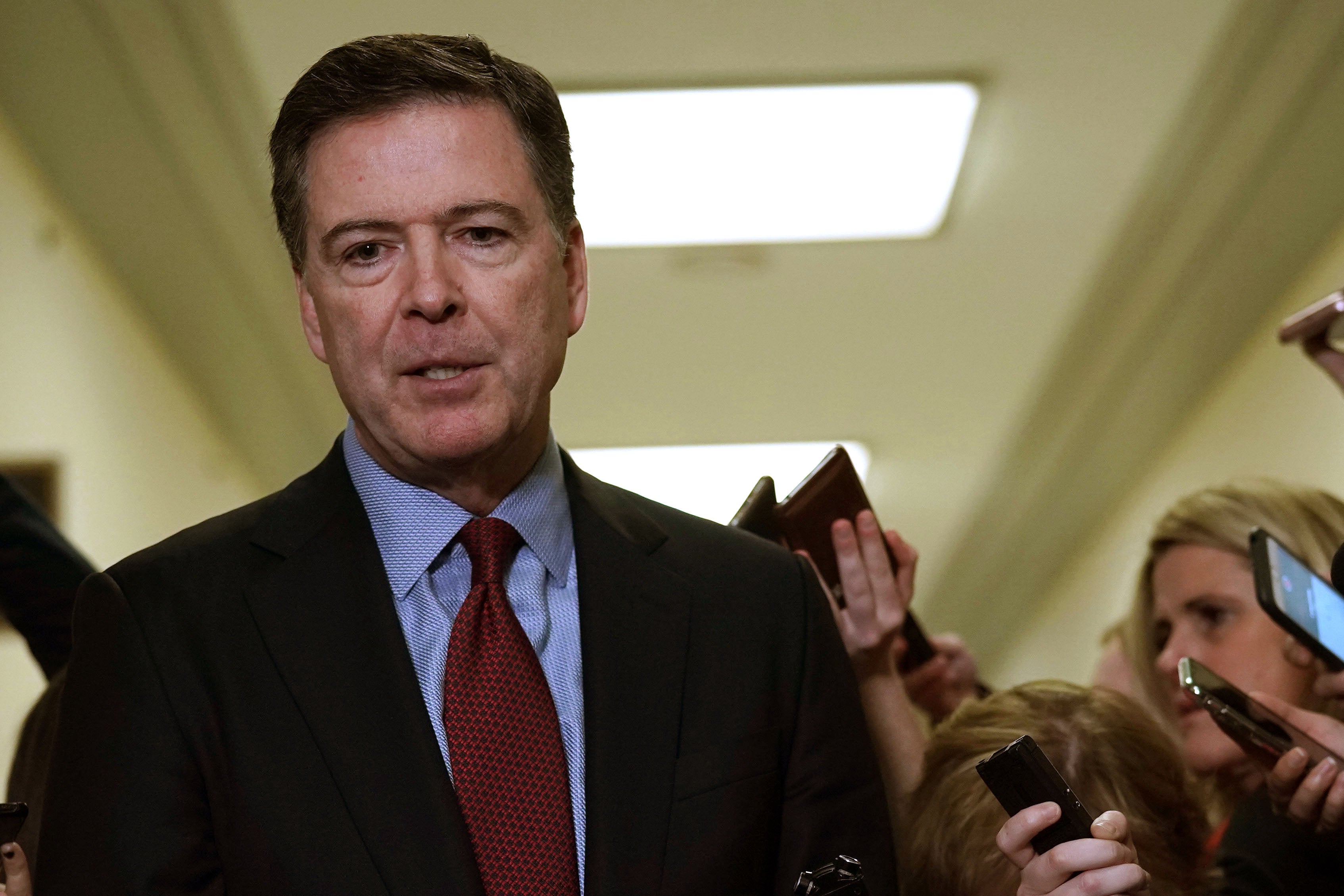 Comey, a vocal Trump critic, is accused of lying to Congress during 2020 testimony