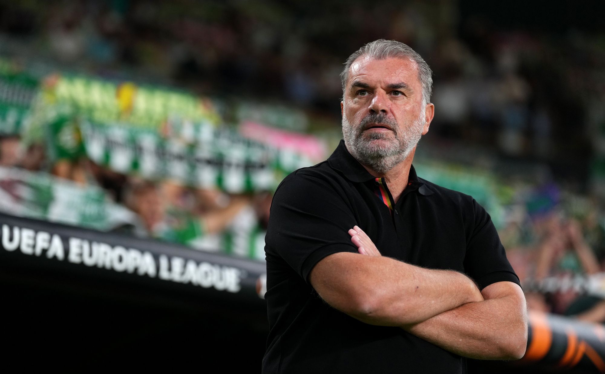 Ange Postecoglou is looking to win the Europa League again after his success with Tottenham last season