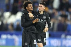 Pep Guardiola pleased with Phil Foden form in central position for Man City
