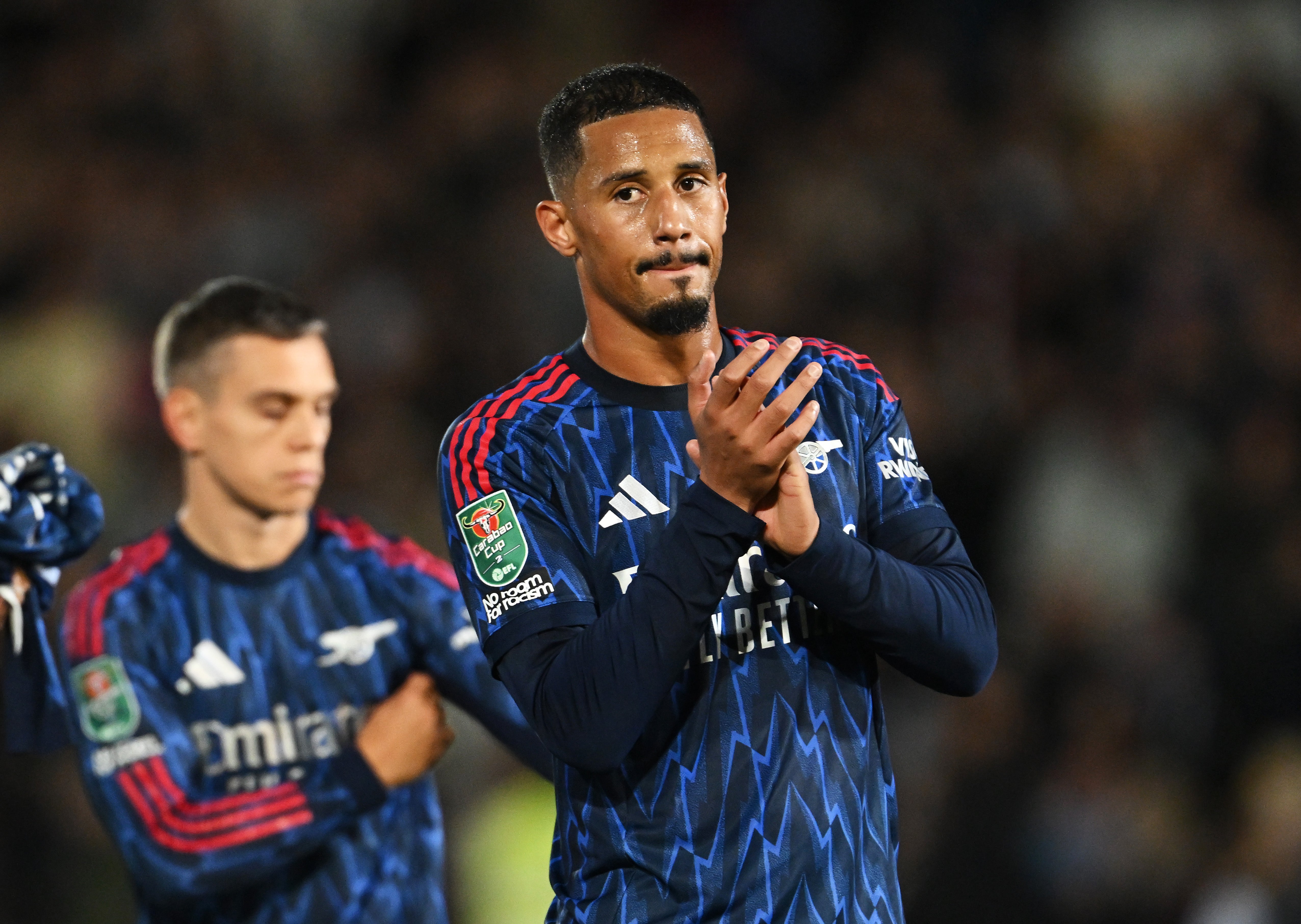 William Saliba is set to sign a new five-year dead