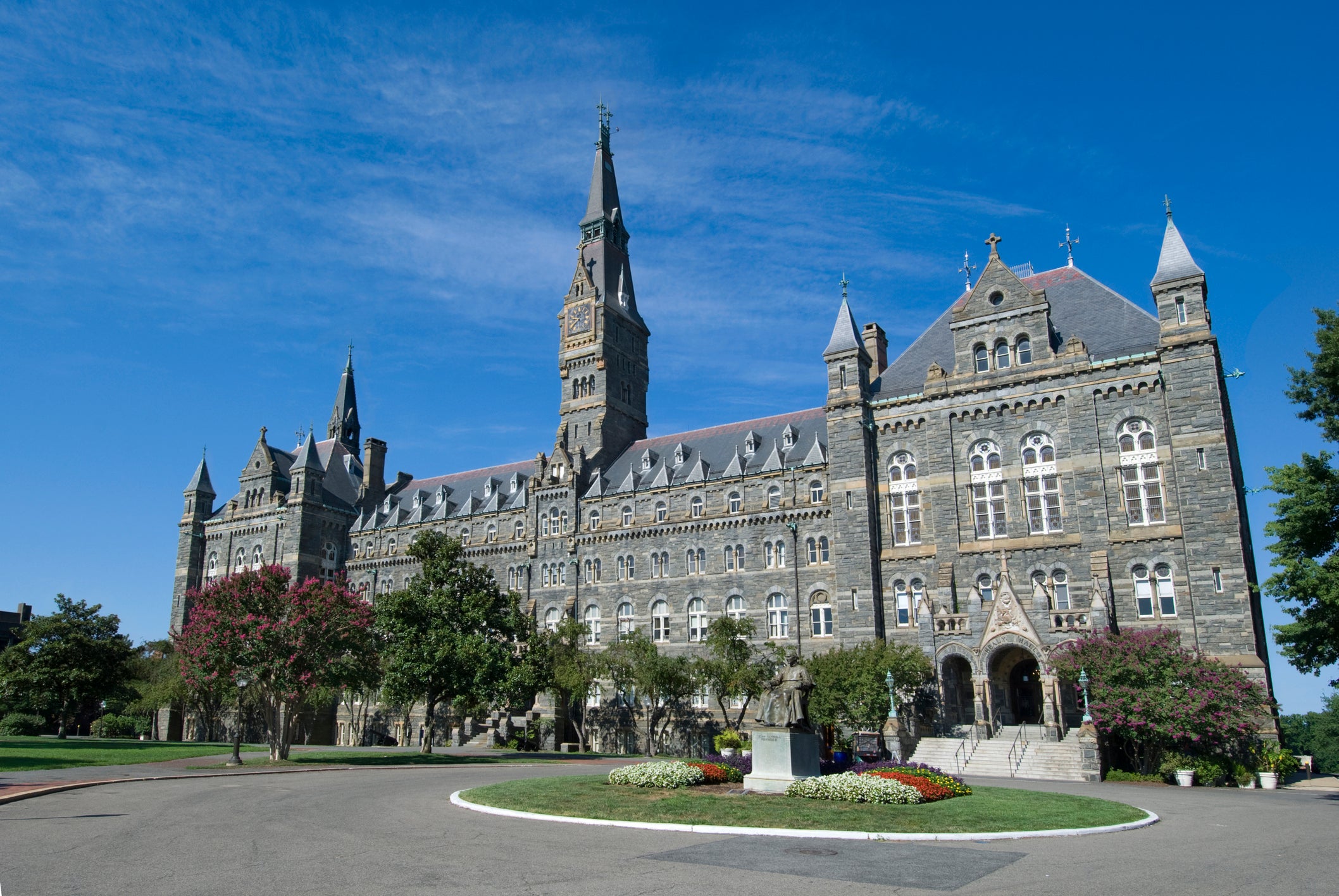 Georgetown University in Washington D.C. where the controversial flyers were found