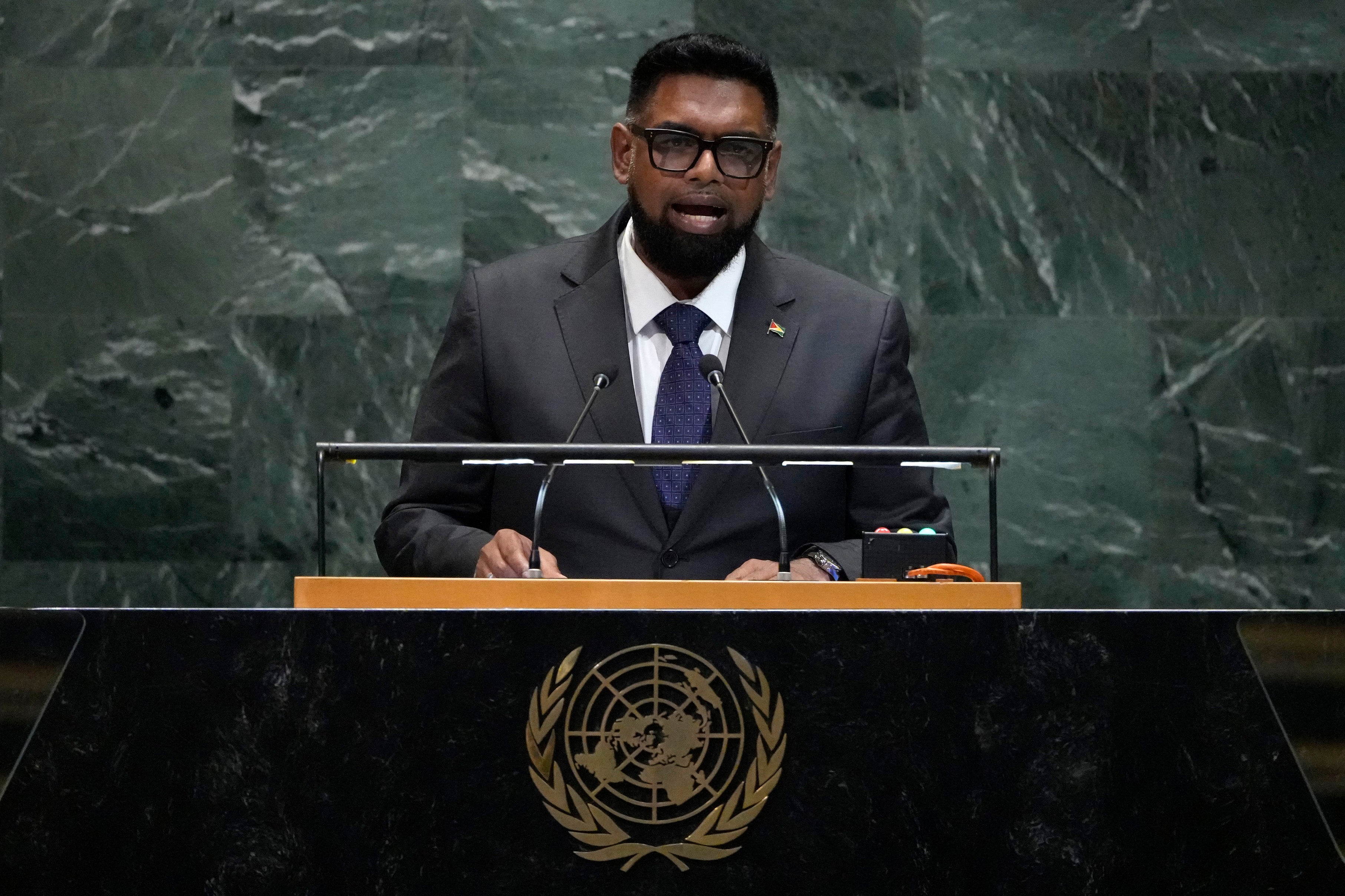 UN General Assembly Guyana