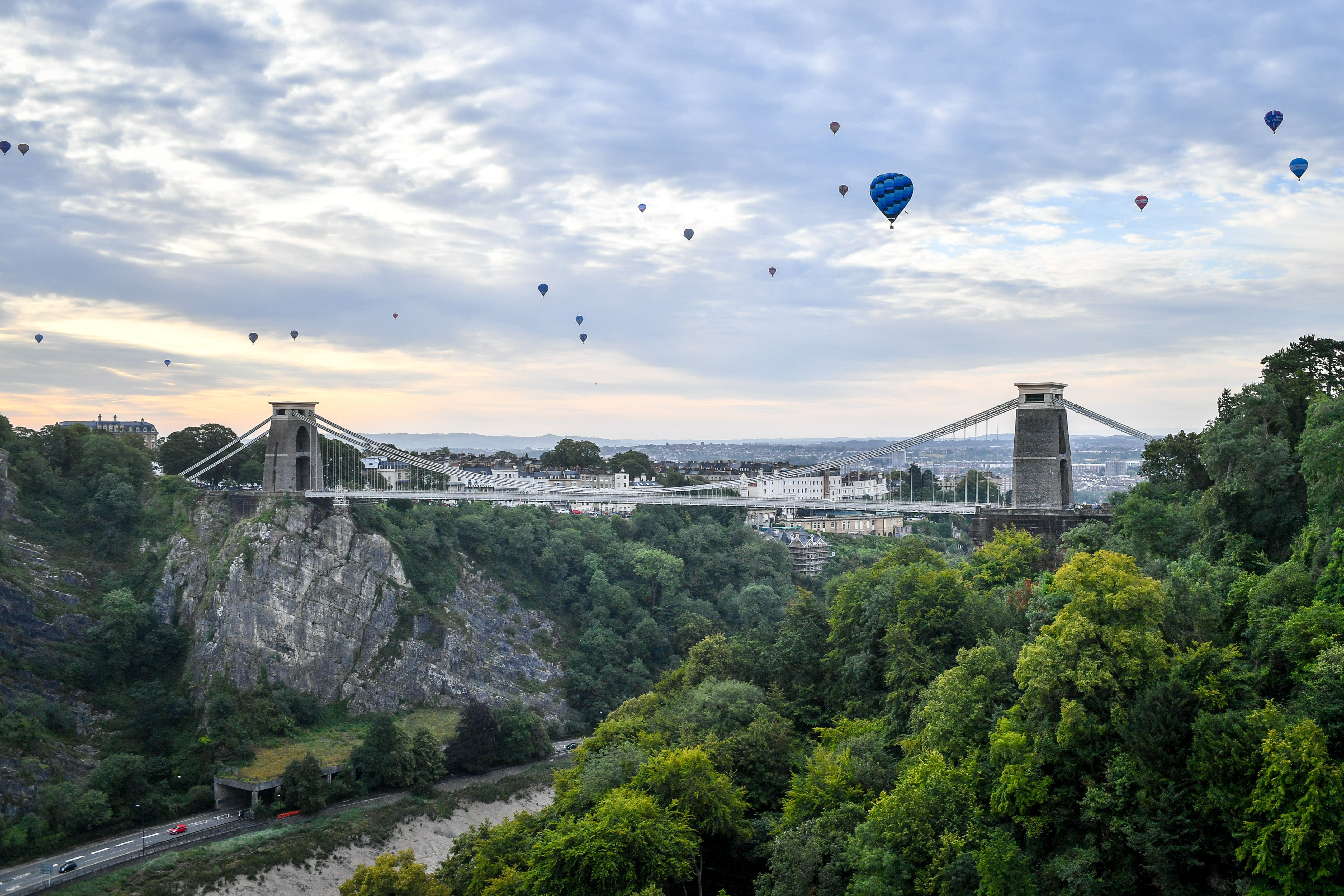 Bristol’s Clifton Suspension Bridge (Ben Birchall/PA)