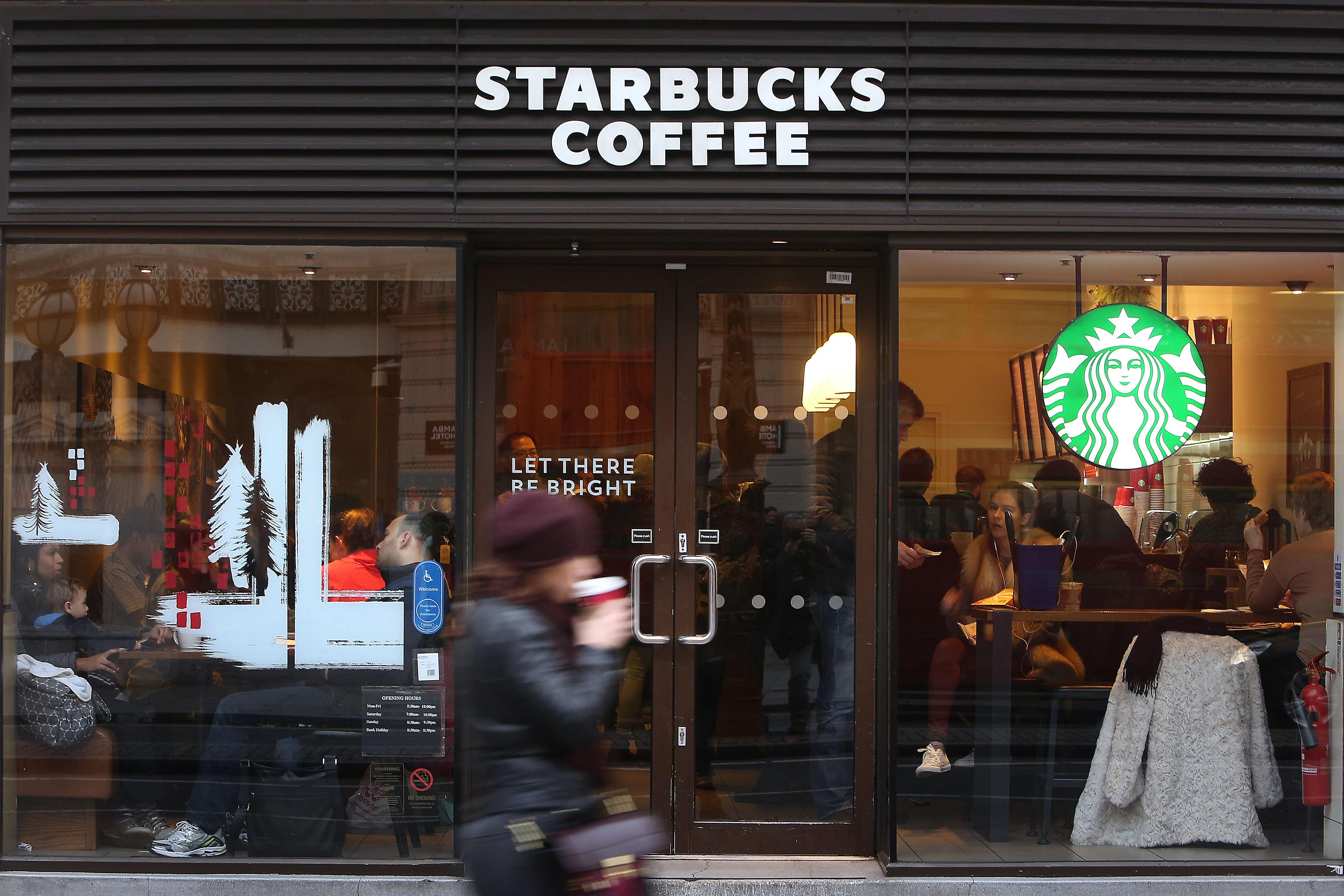 Starbucks has said it will shut ‘some’ coffee shops in the UK after a global review of its stores (Philip Toscano/PA)