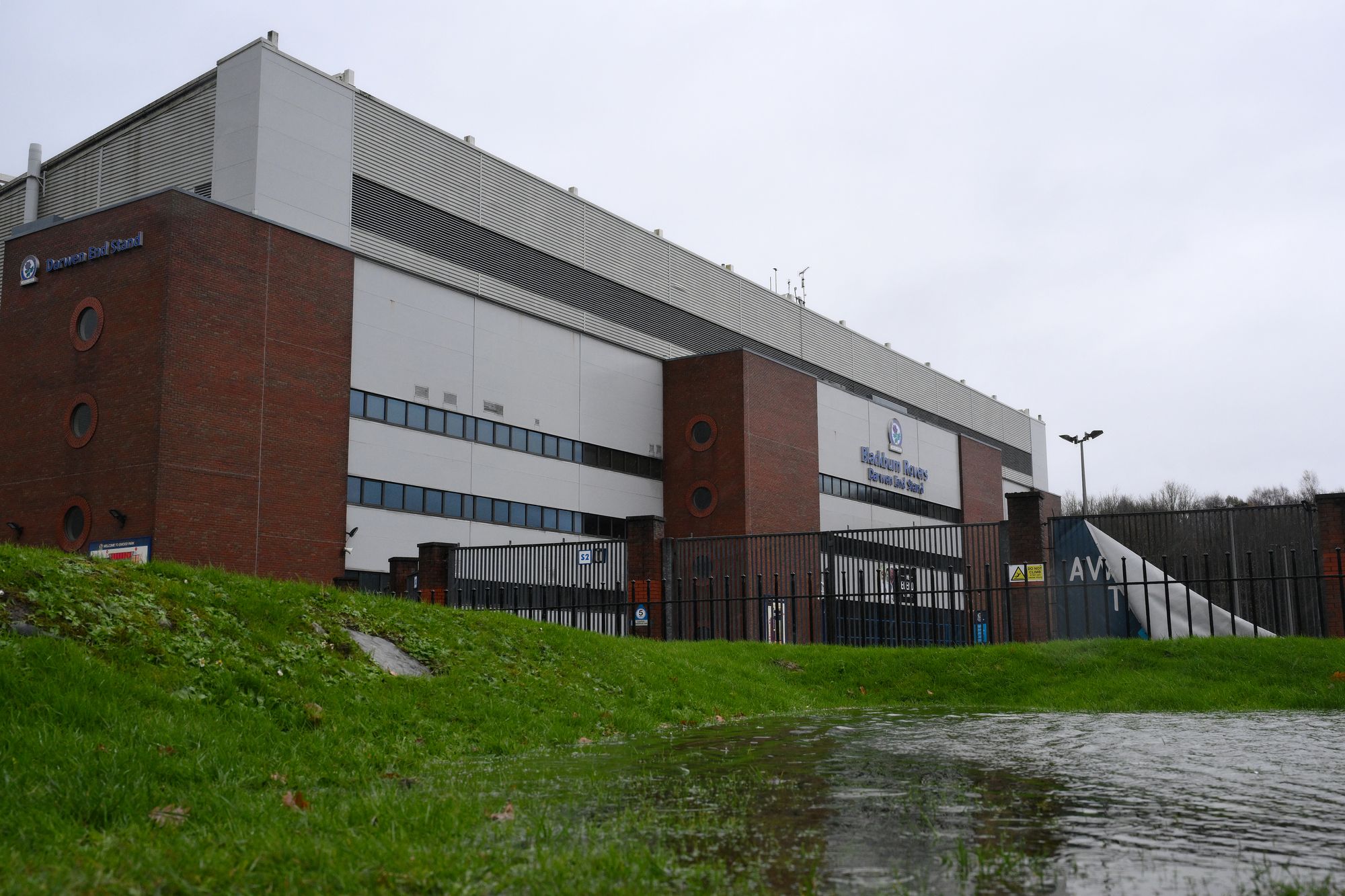 Wet conditions at Ewood Park meant Blackburn’s match against Ipswich was abandoned