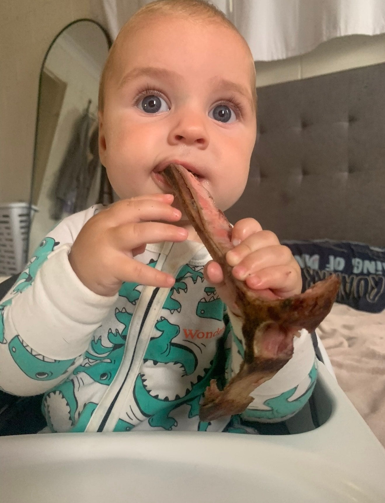 Nutritionist Izabelle Malmberg’s youngest son, and his two brothers, are raised on an animal-based diet