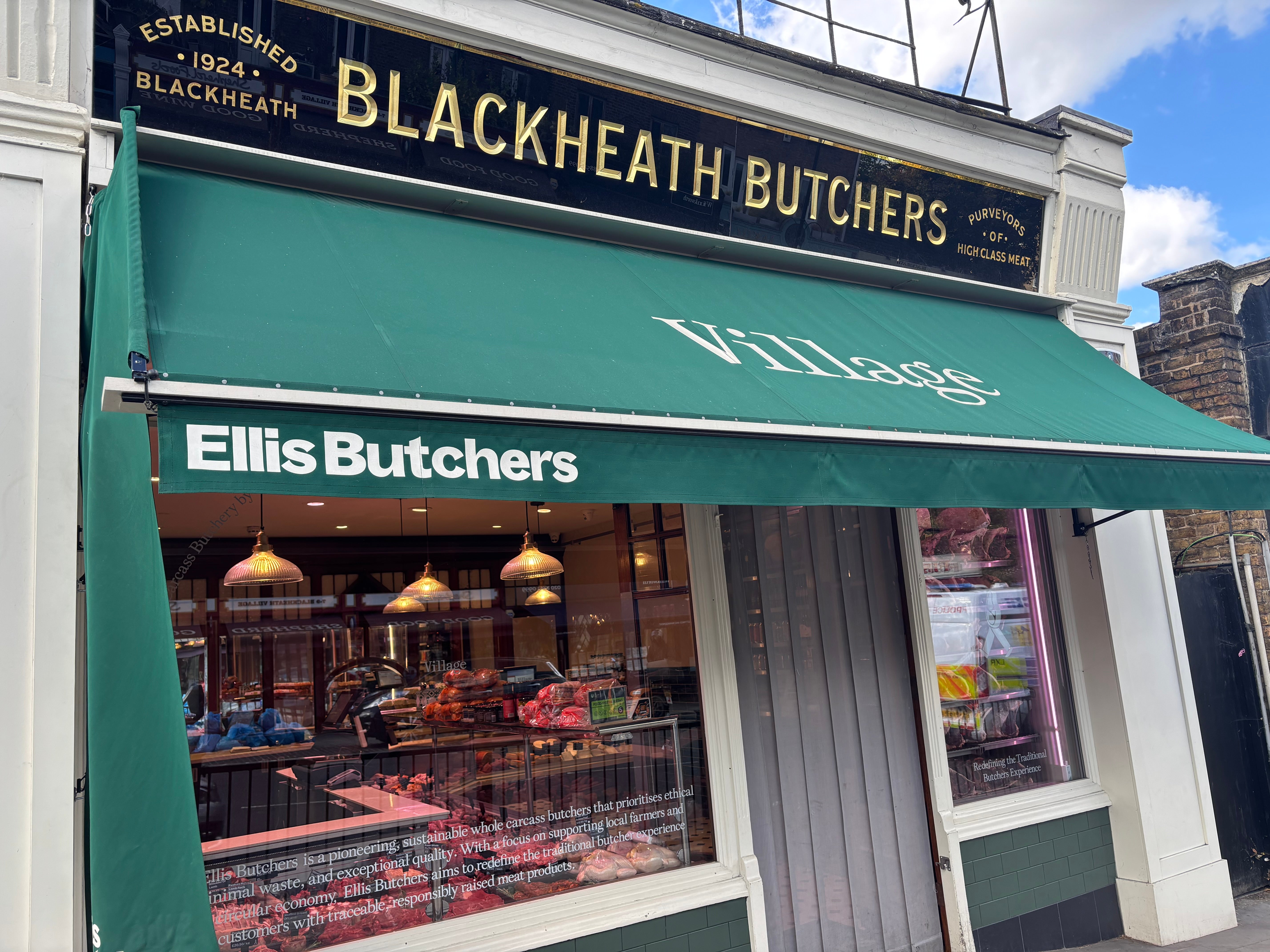 George Marshall, who is the manager of Blackheath Butchers along the high street, said his independent shop is among those that are ‘definitely’ concerned about the plans