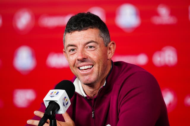<p>Rory McIlroy says stepping away from golf’s politics has made him happier (Mike Egerton/PA)</p>