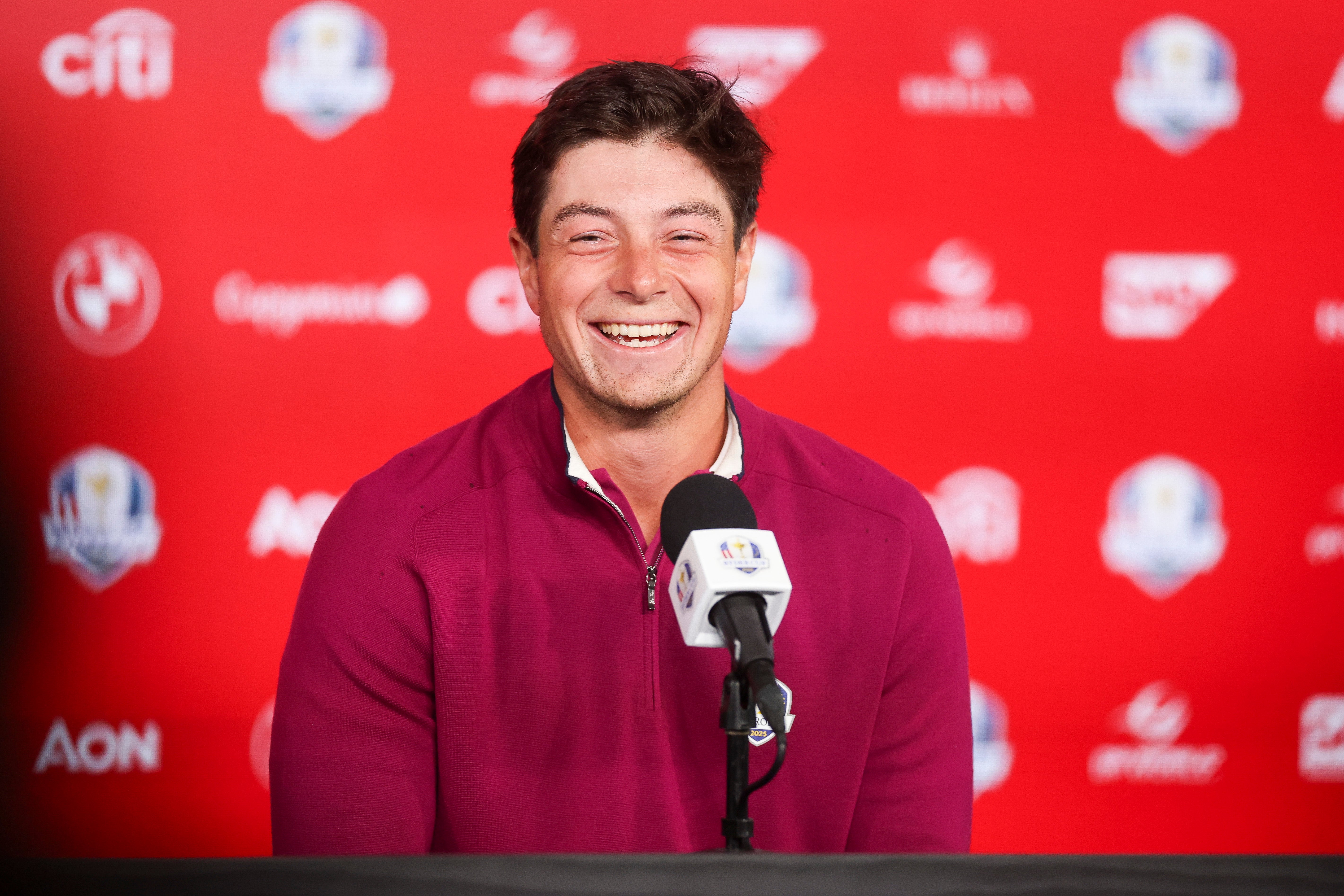 Viktor Hovland plans to laugh off any American abuse that comes his way