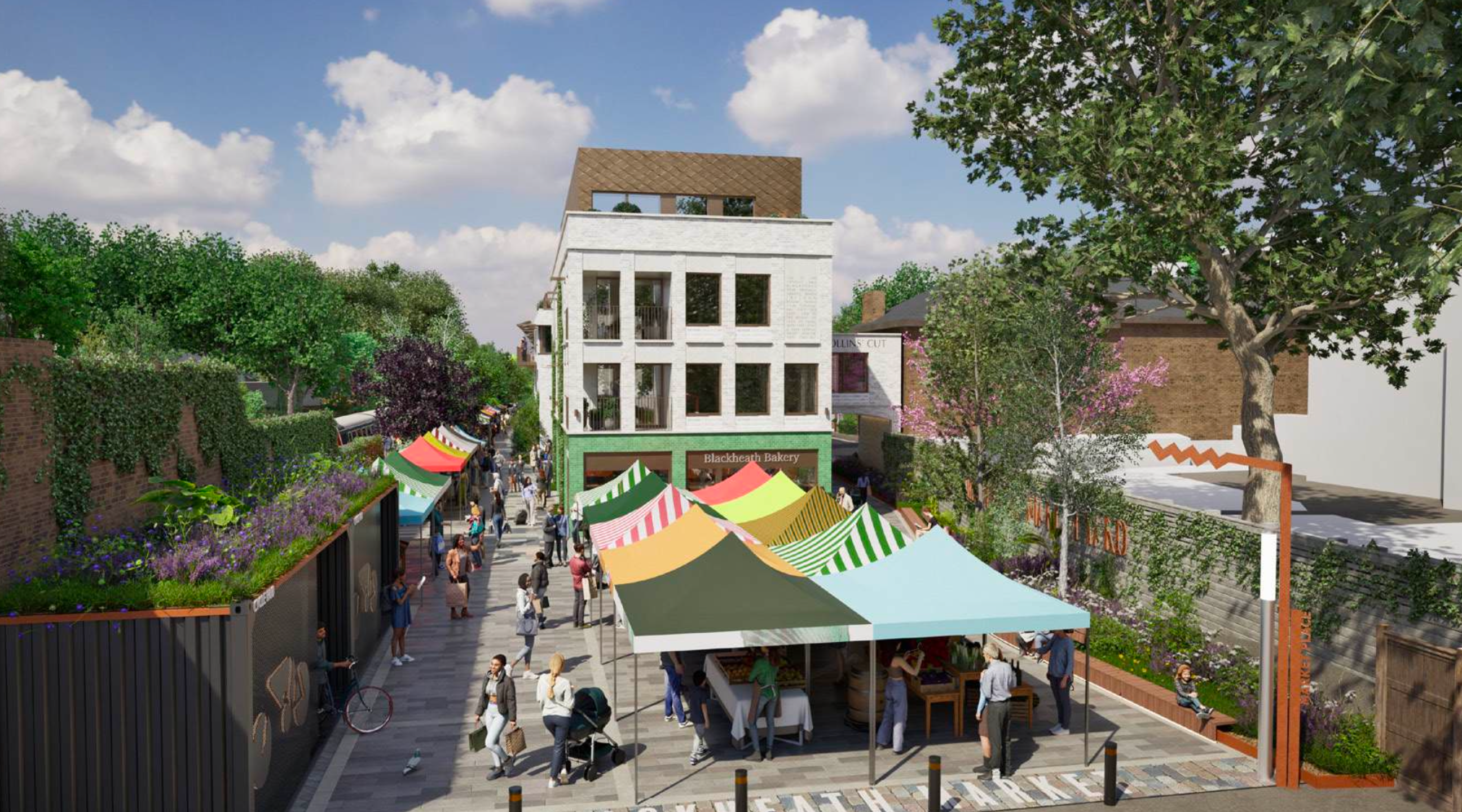 Developer Acorn Property Group submitted plans to build 20 houses and 25 flats – in three blocks, four and five storeys high – on the station car park