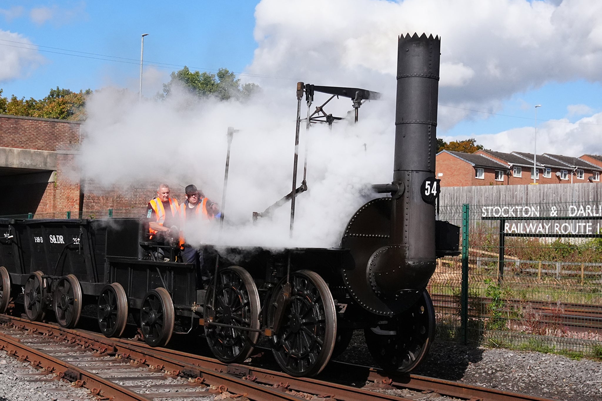 Shildon is famed for its strong railway heritage and the Locomotion museum