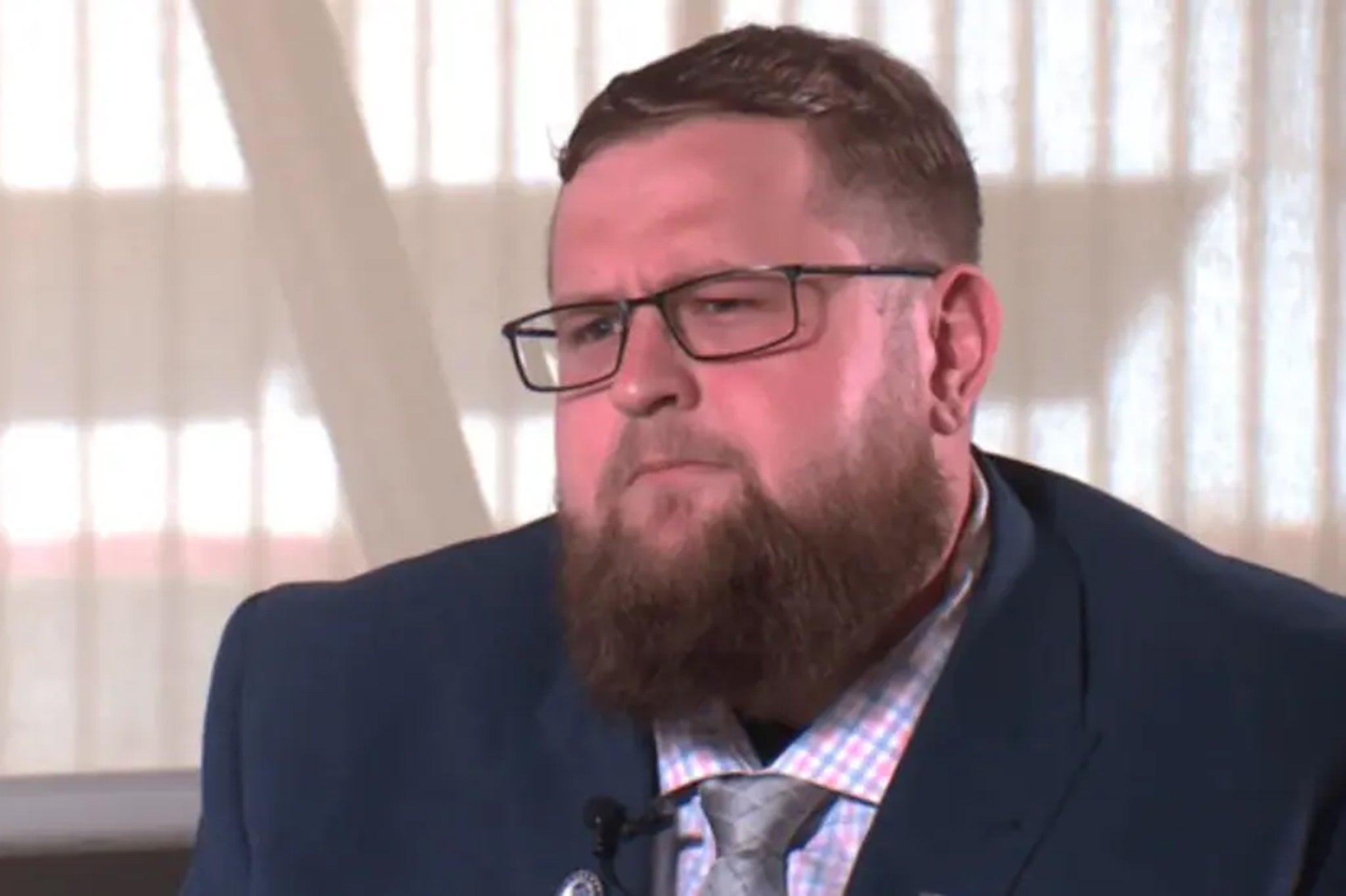 DNA tests showed a 99.9 percent match for both Logan Gifford, pictured, and his father, Theodore Gifford, as the biological father of his teenage brother