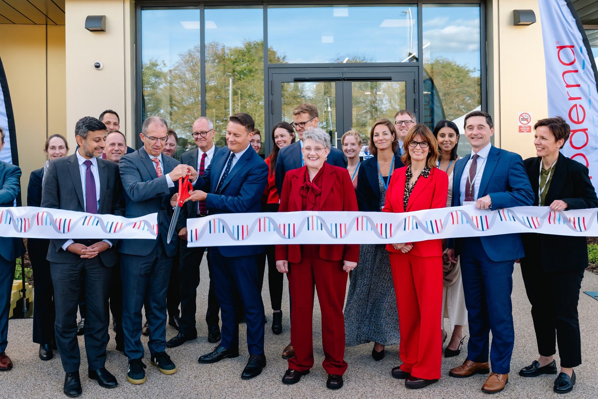 This breakthrough medicine will be supplied from the Moderna Innovation and Technology Center in Harwell, Oxfordshire, a facility ready to produce millions of cutting-edge mRNA vaccines.