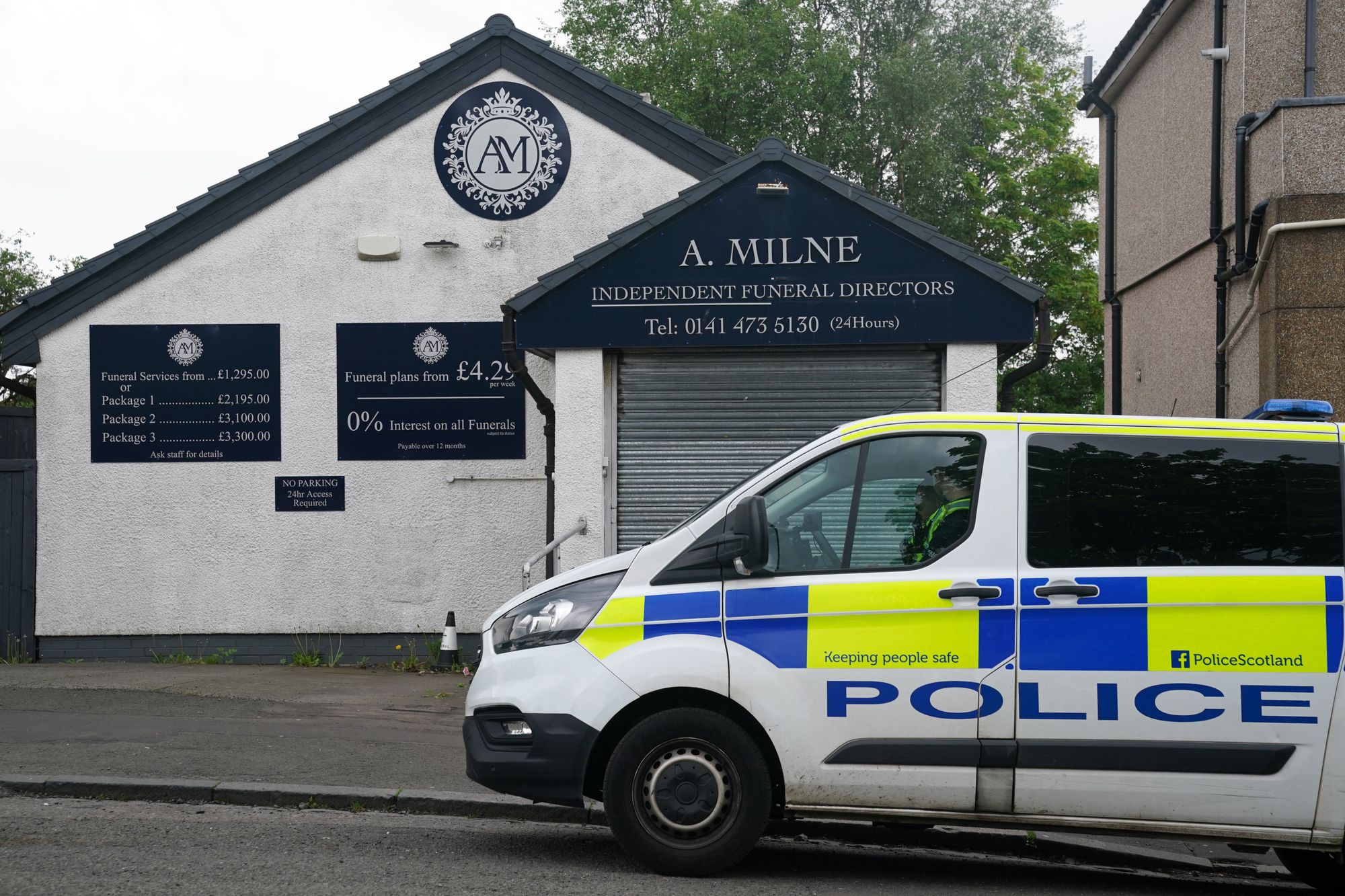 A Milne Independent Funeral Directors in Balornock, Glasgow