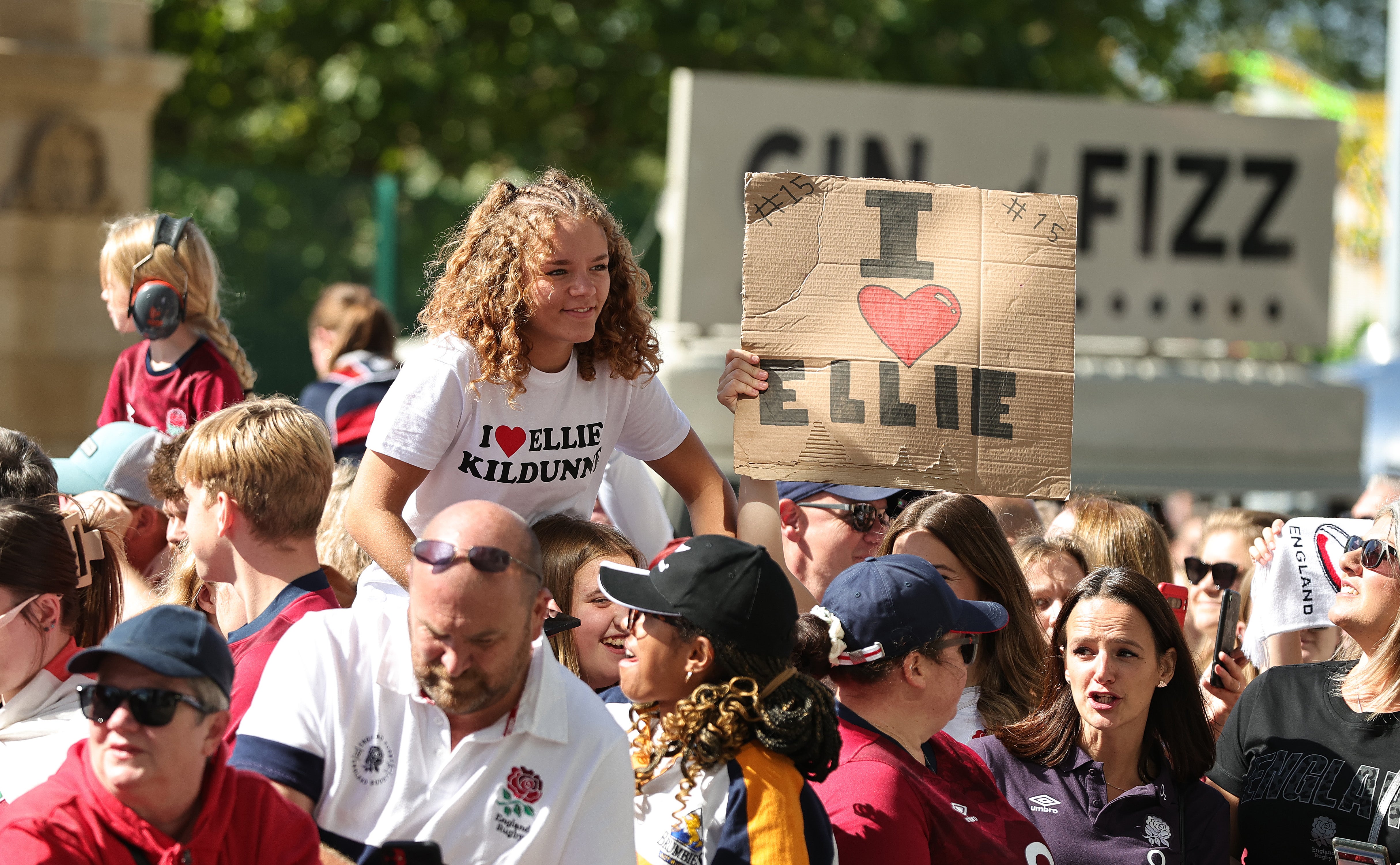 Young supporters now recognise and look up to England's women