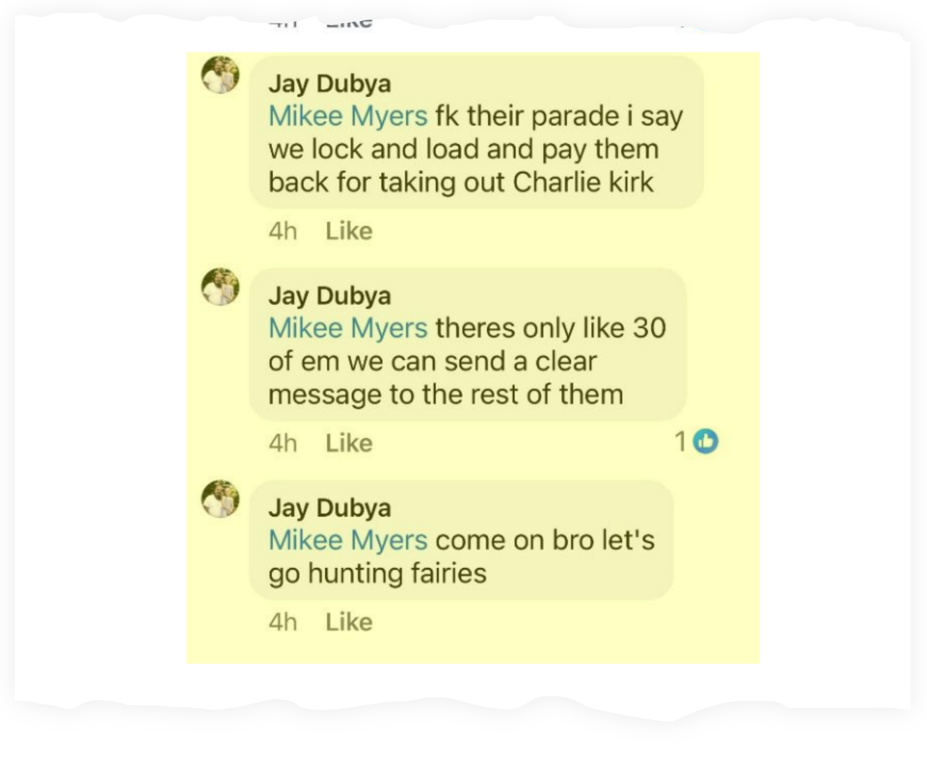 The FBI claims Cole used an alias online to make ‘specific’ threats to those participating in the gay Pride parade