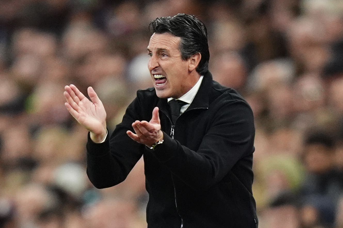 Unai Emery will hope to deliver a third consecutive win for Aston Villa