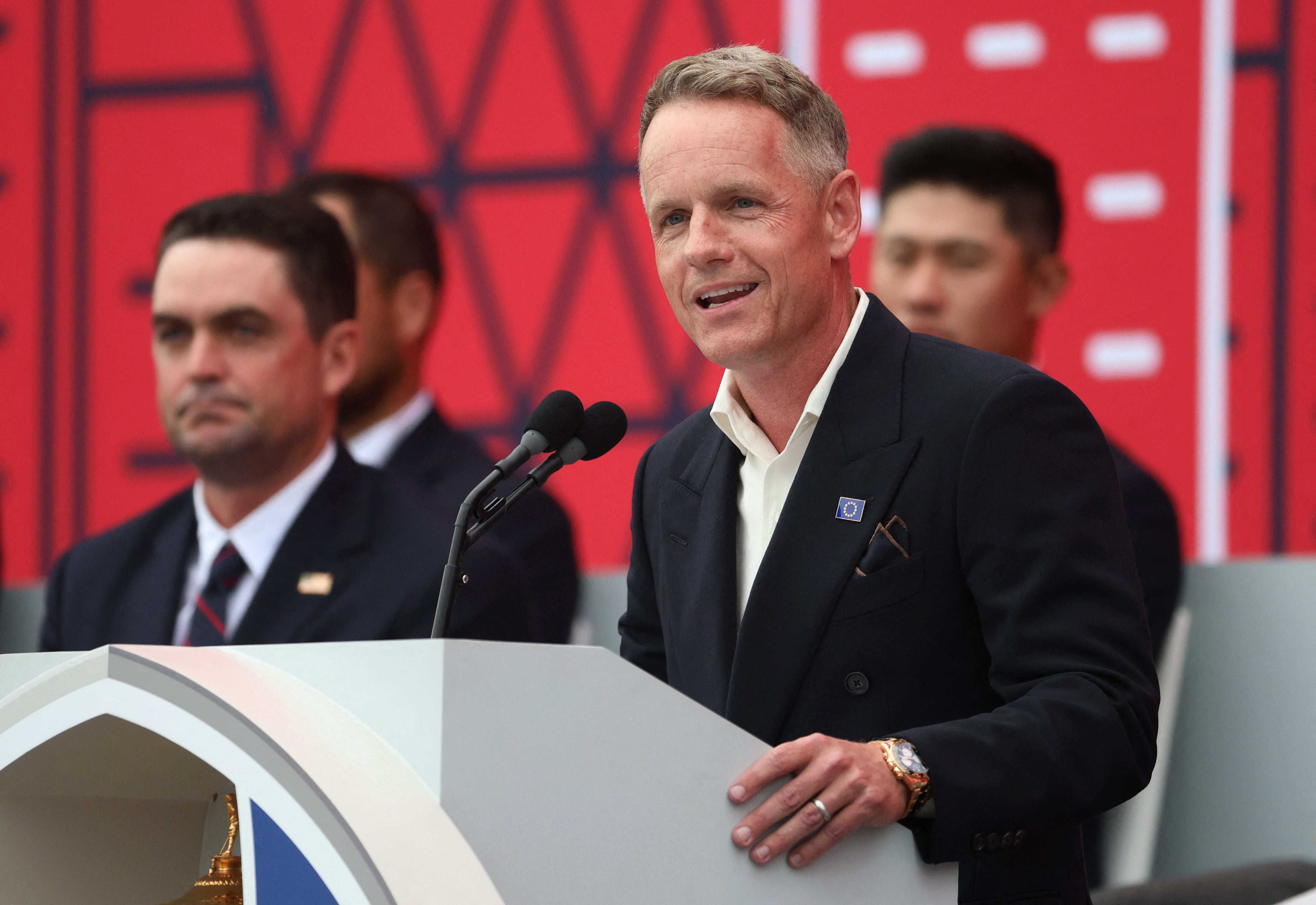 Ryder Cup 2025 live: First pairings to be announced after Donald hits out at Team USA players getting paid