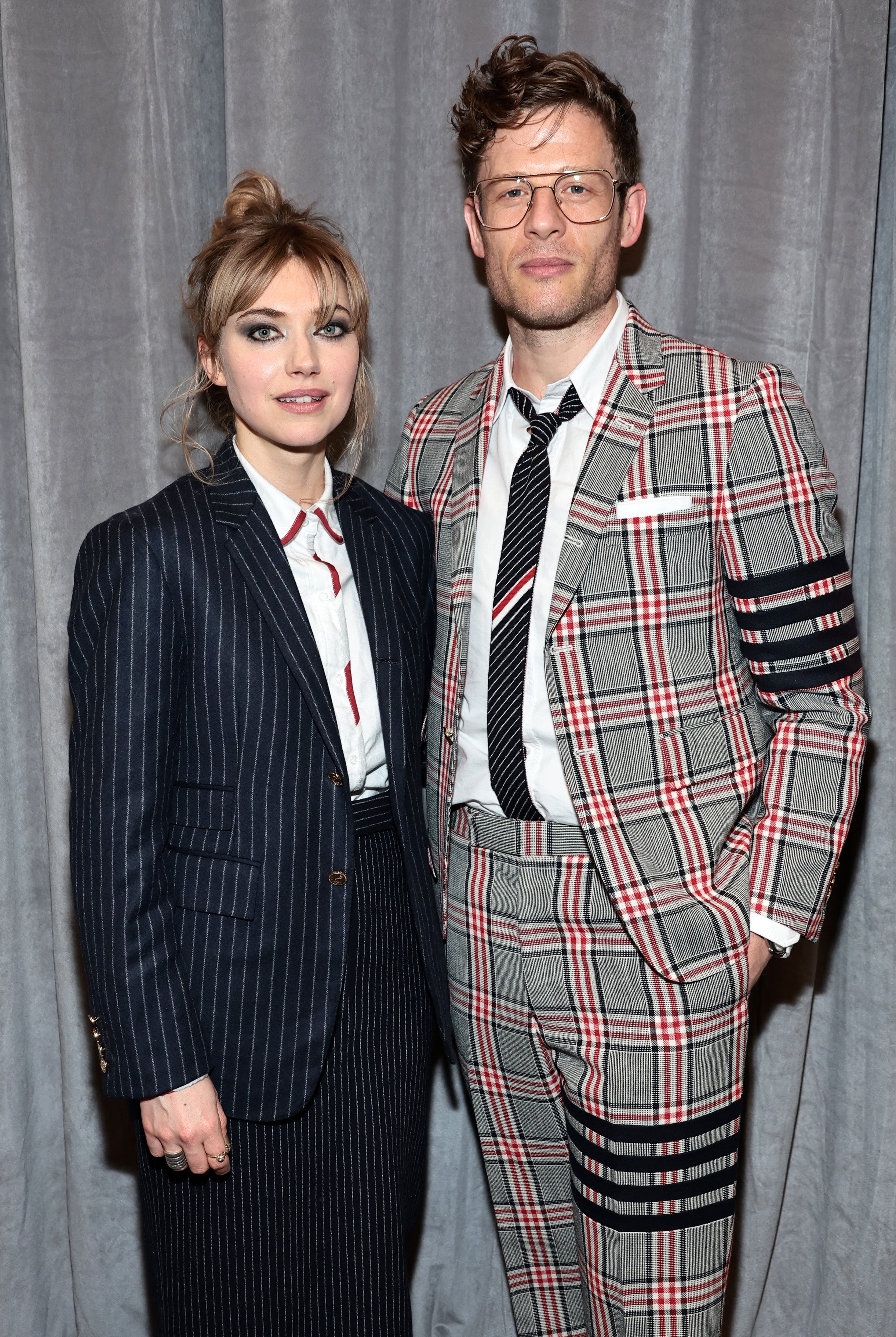 Imogen Poots and James Norton pictured in 2022