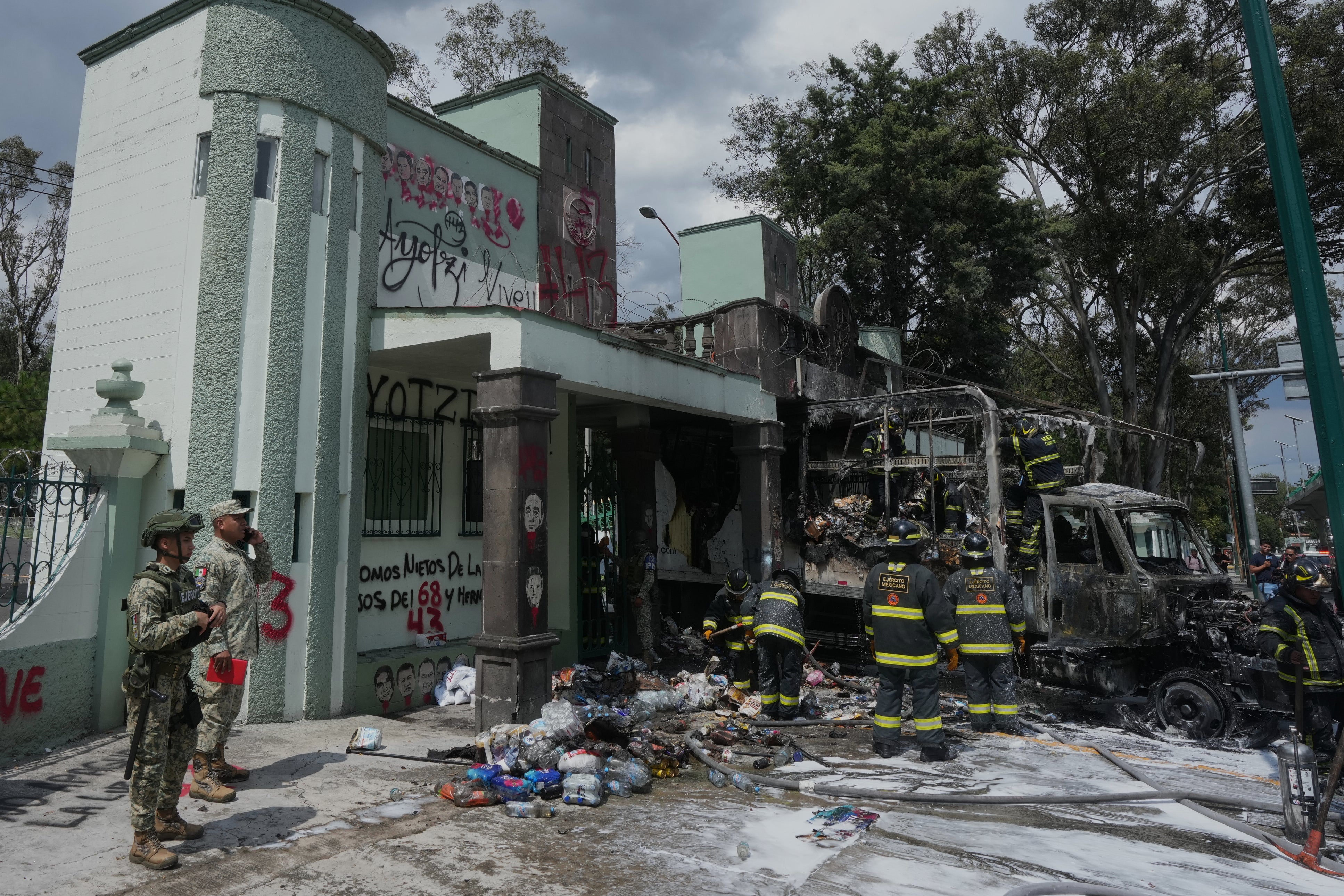 Mexico Ayotzinapa Protest