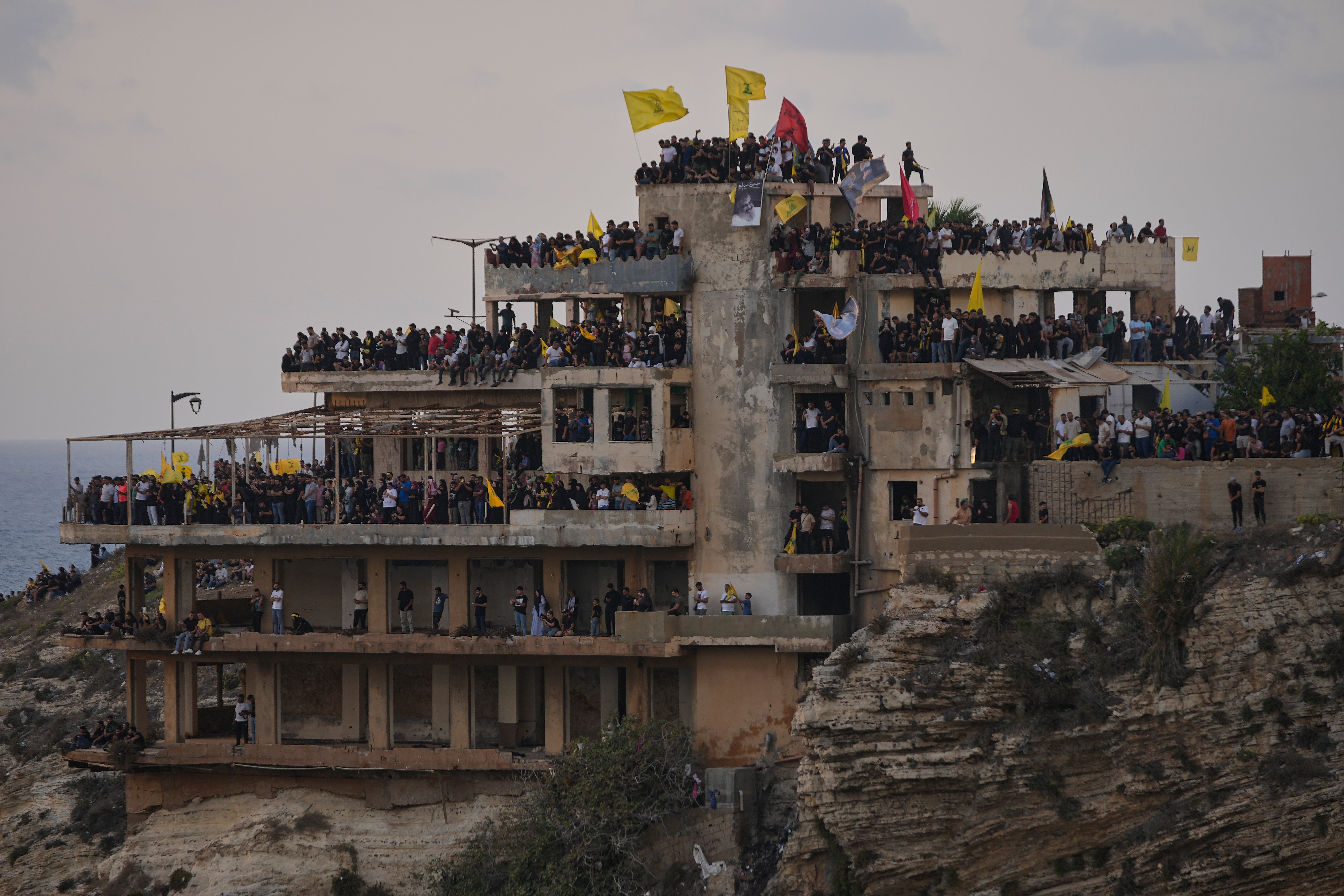 APTOPIX Lebanon Nasrallah