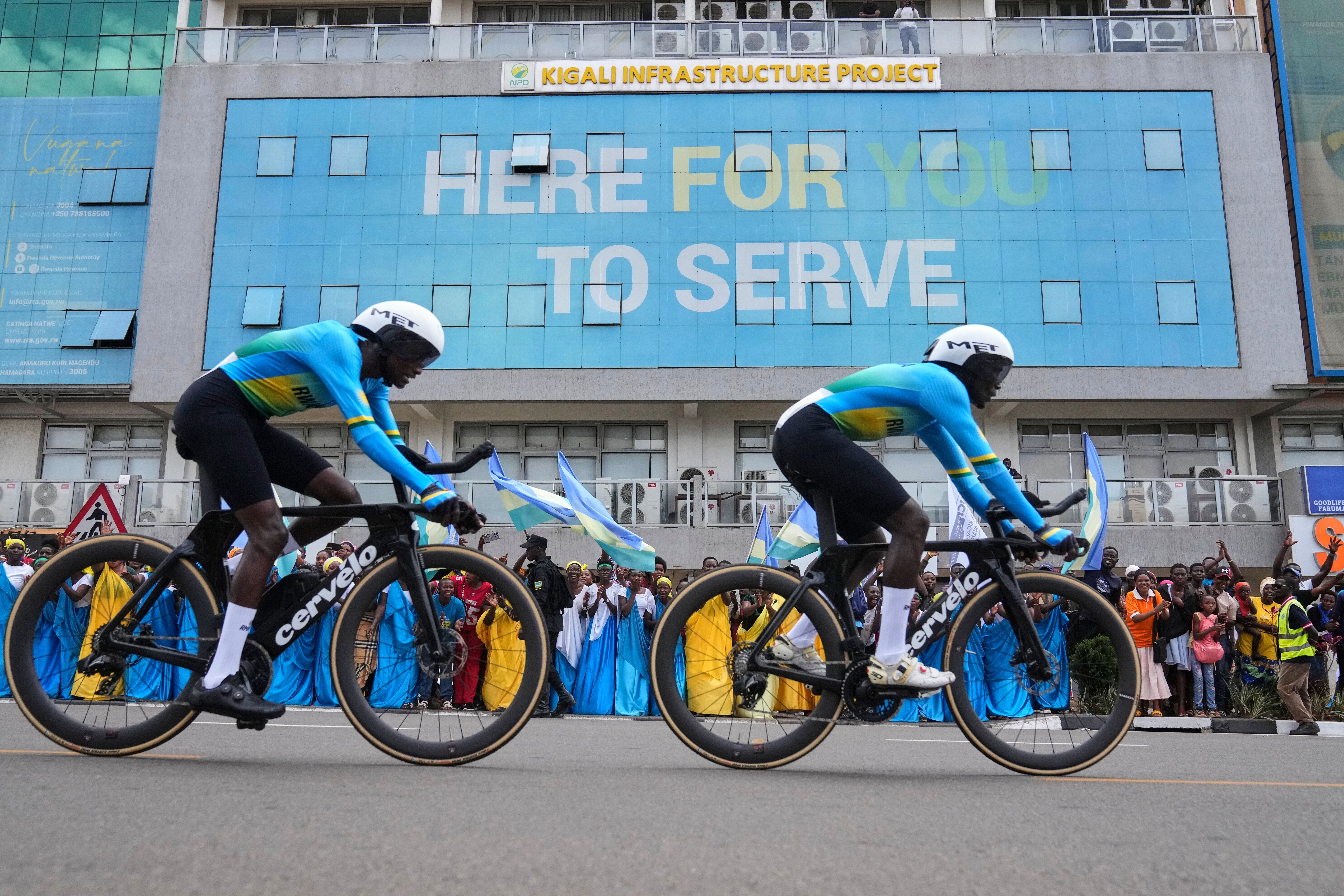 APTOPIX Rwanda Road Cycling Worlds