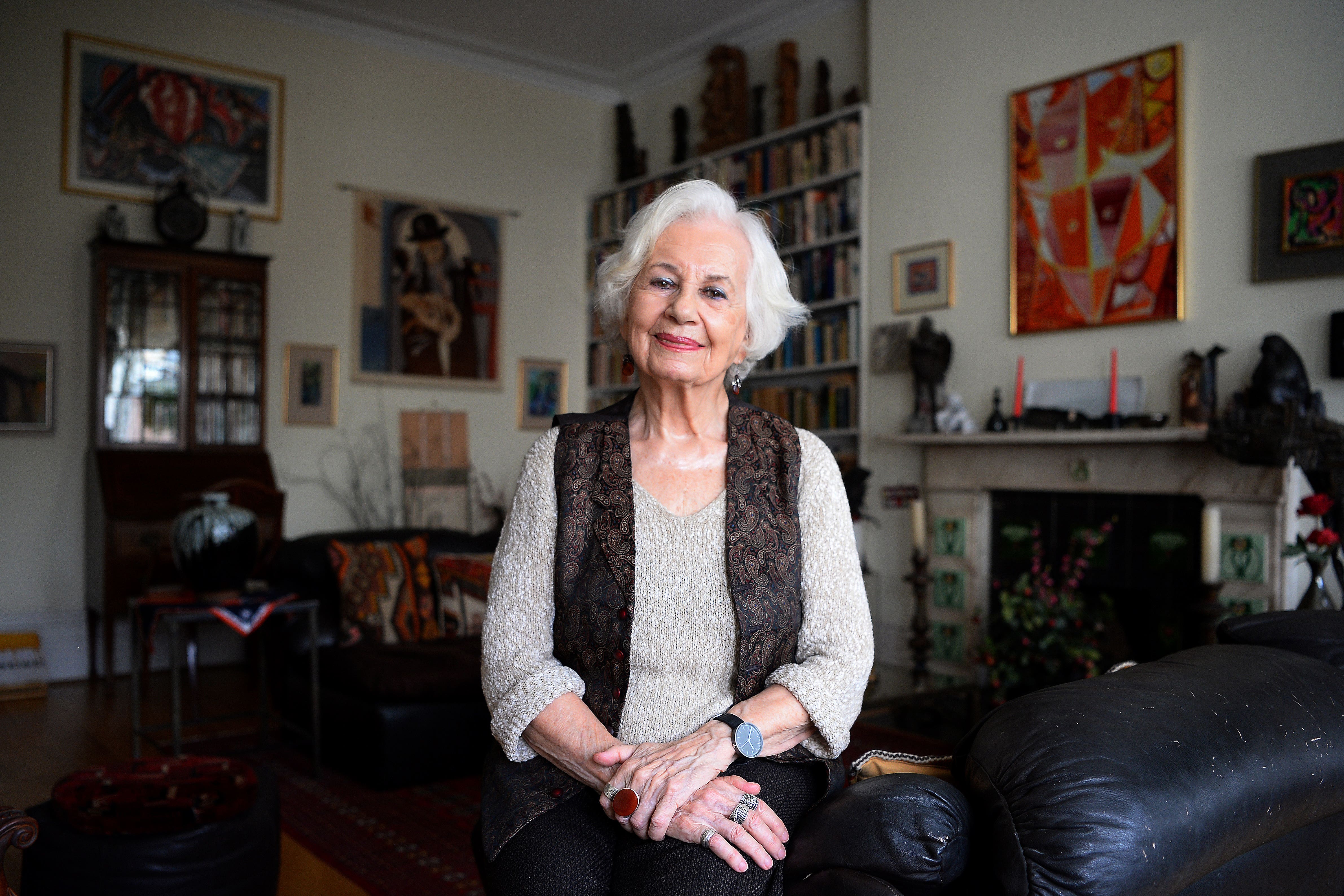 Polish holocaust survivor Ruth Posner (Kirsty O’Connor/PA)