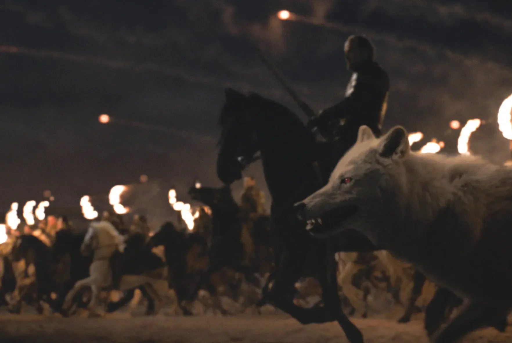 Shot in the dark: A still from ‘Game of Thrones’ episode ‘The Long Night’