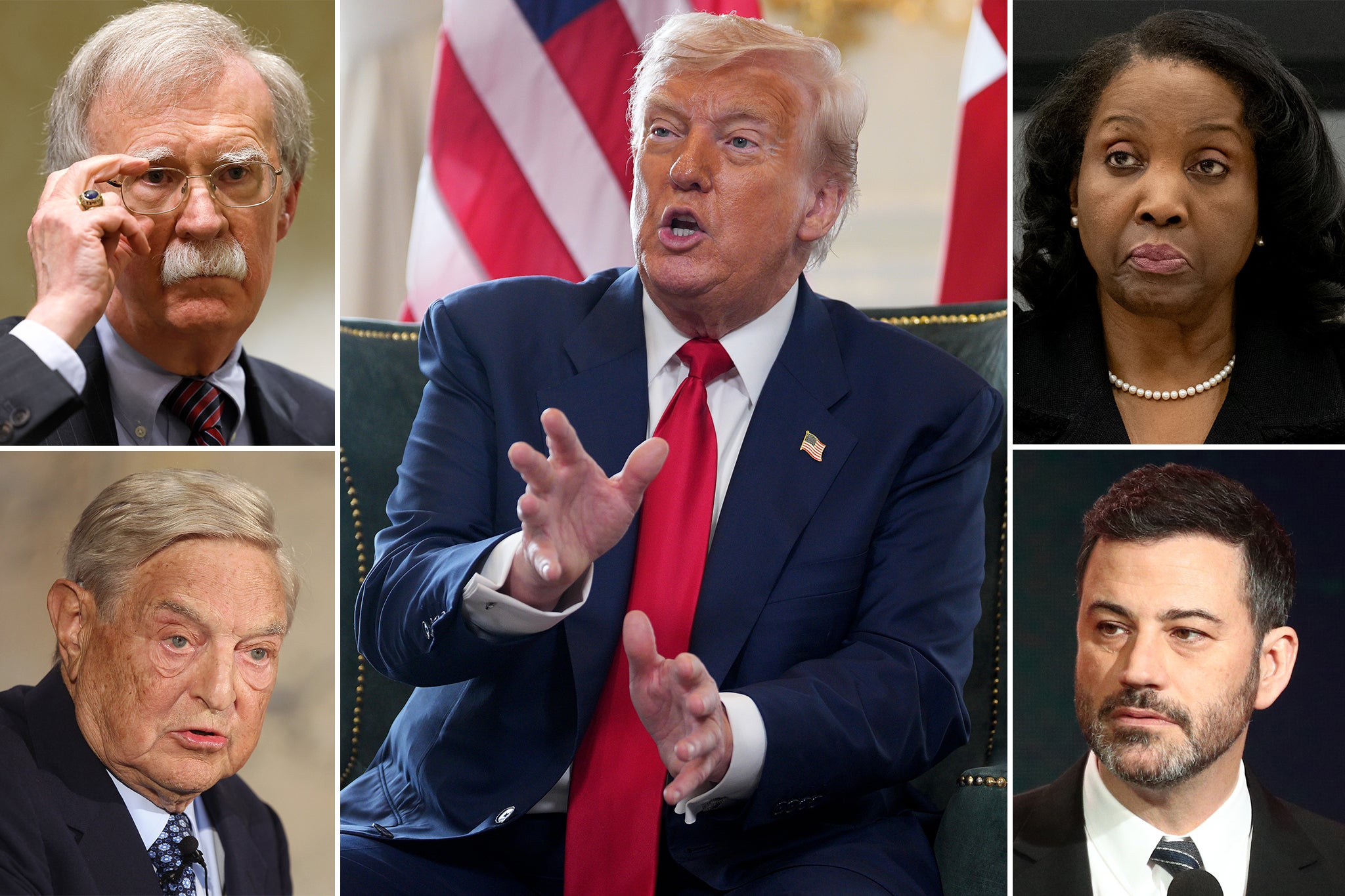 Nine months into his second term, President Donald Trump appears to have stepped up the campaign to punish his political foes, which range from prosecutors, liberal philanthropists, former advisers and comedians