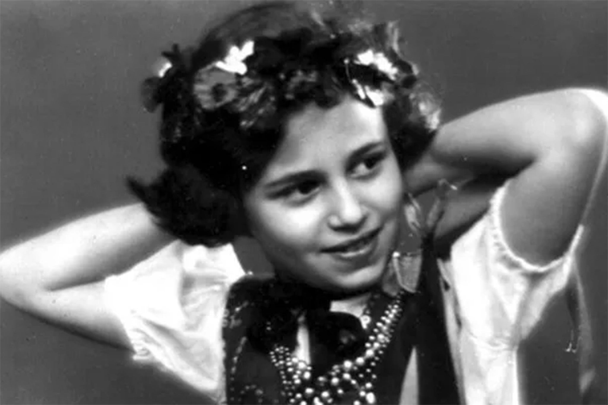 Ruth Posner as a child