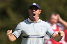 Rory McIlroy puts on a masterclass to ignite Team Europe’s Ryder Cup