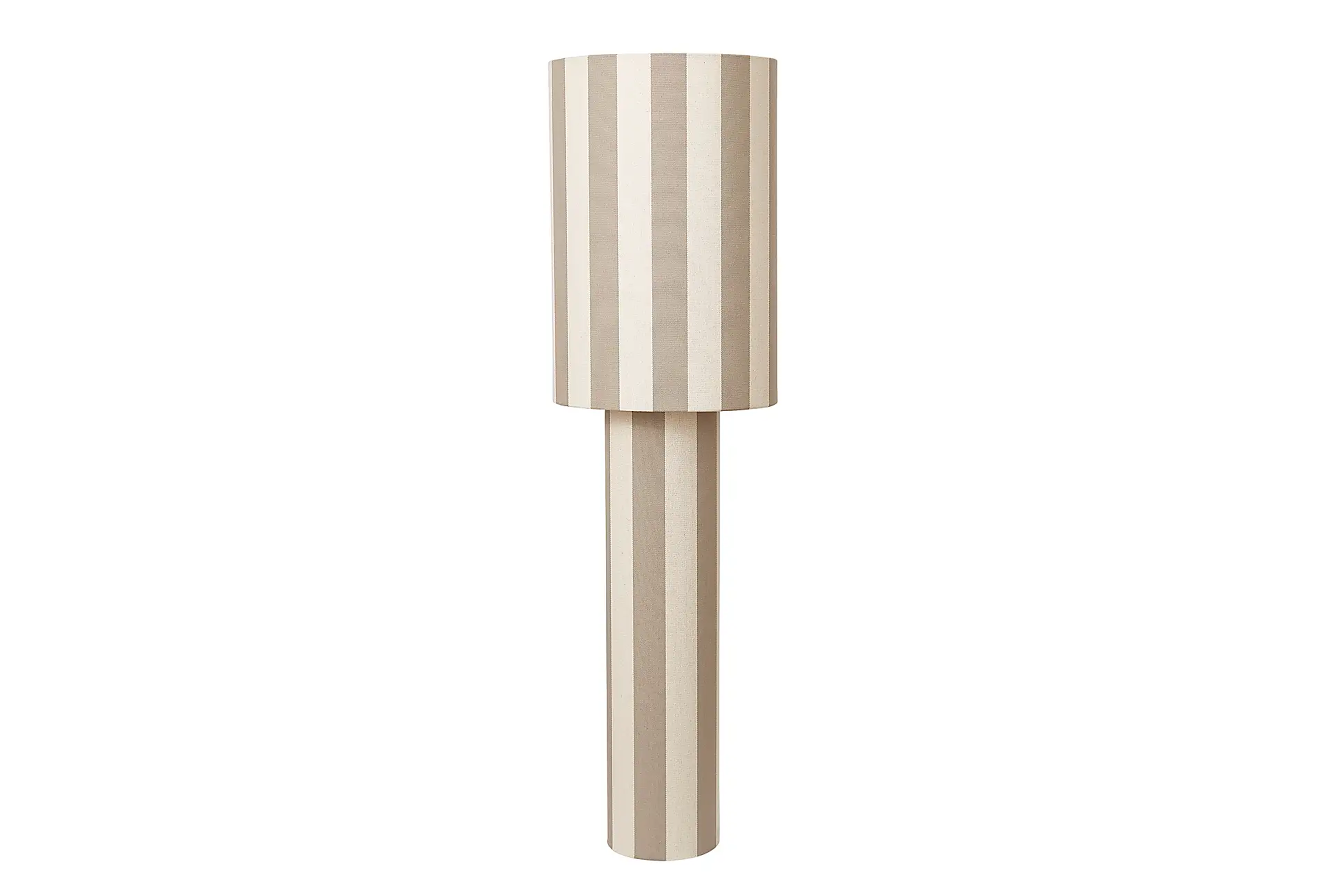 indybest review Dunelm Beatrice striped floor lamp