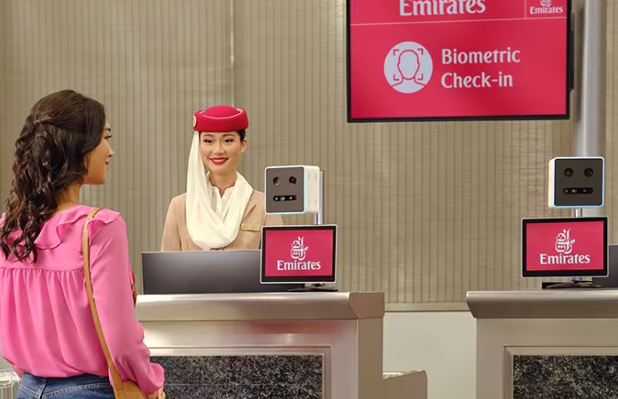 Camera ready: Emirates Biometric Check-in in Dubai airport