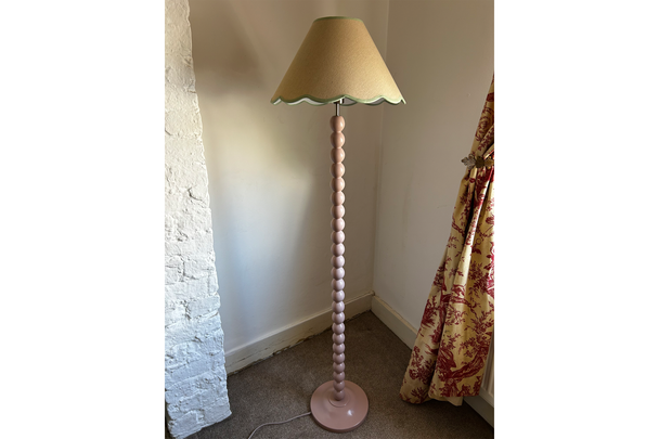 indybest review Value Lights birdie bobbin rose pink floor lamp