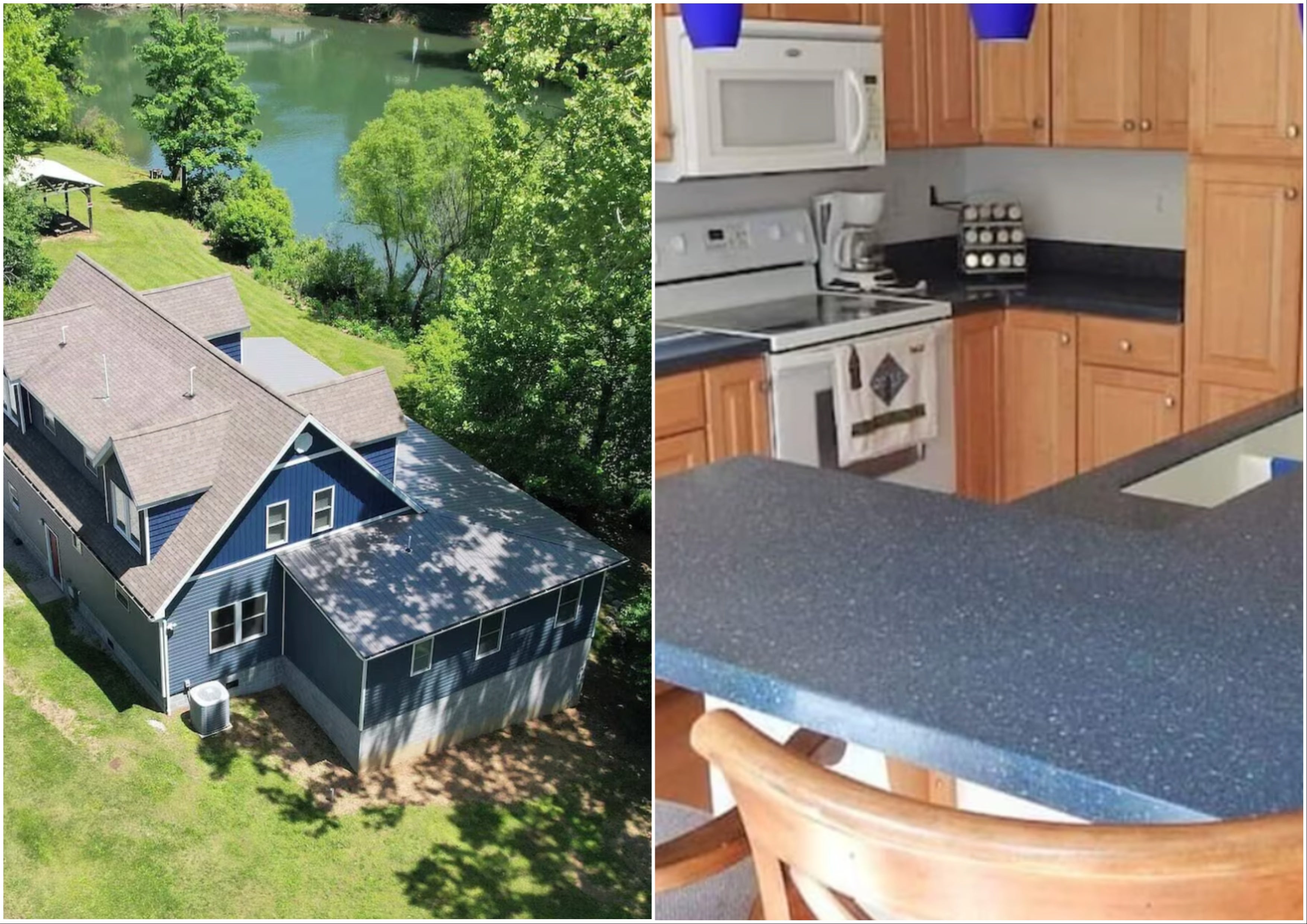 The West Virginia property that Rejena Boyd rented, 'Heaven on a River,' left her with a chronic infection due to a cockroach infestation, she claims in a recently filed federal lawsuit