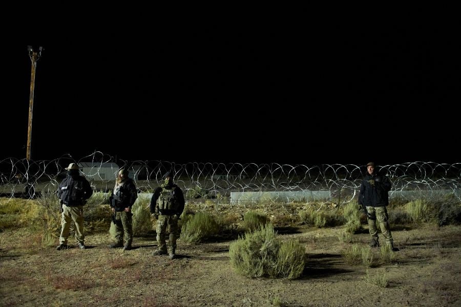 The 'incident' happened on Tuesday, involving an aircraft from Creech AFB