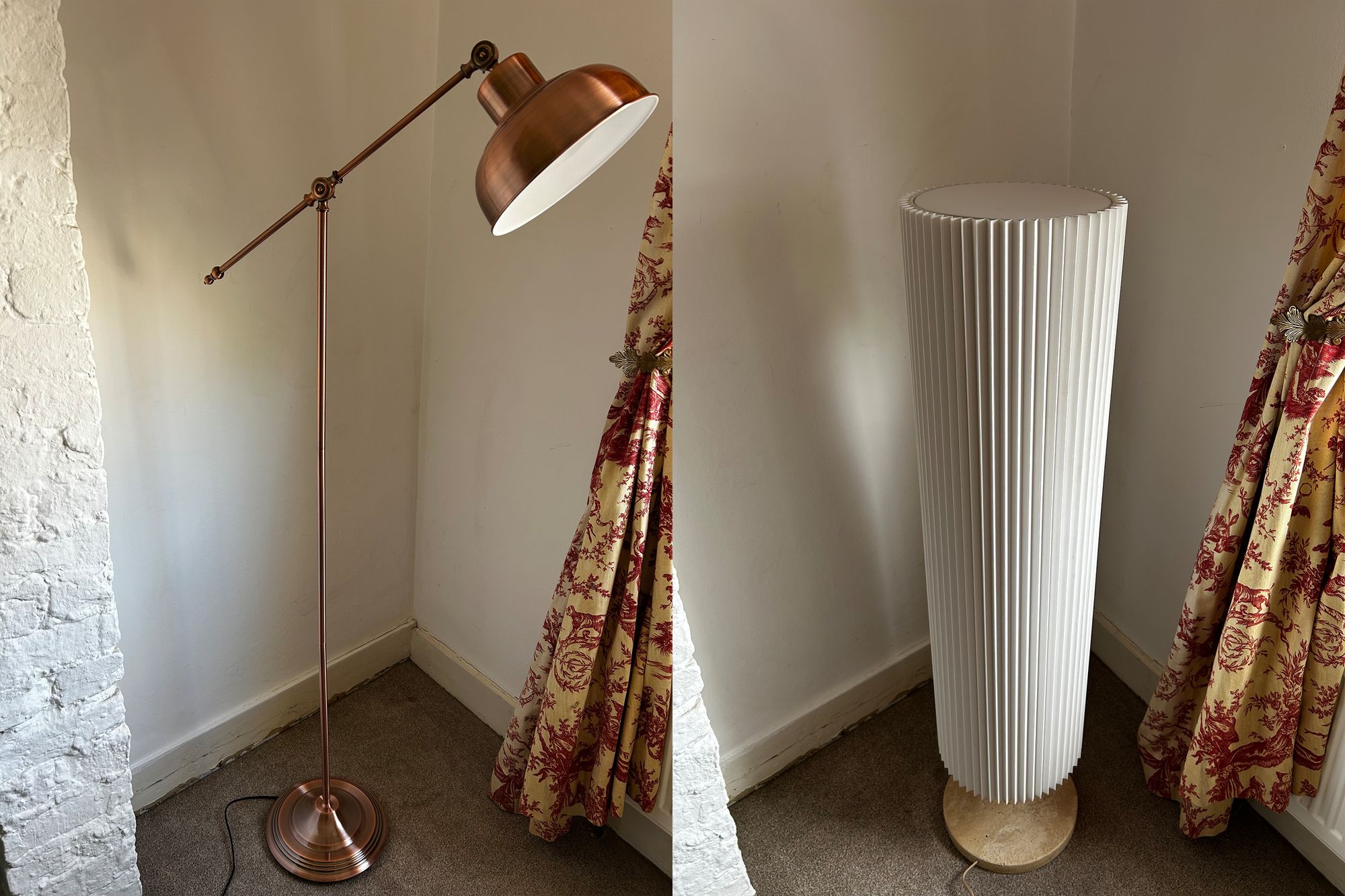 I tried a range of styles, design and price lamps